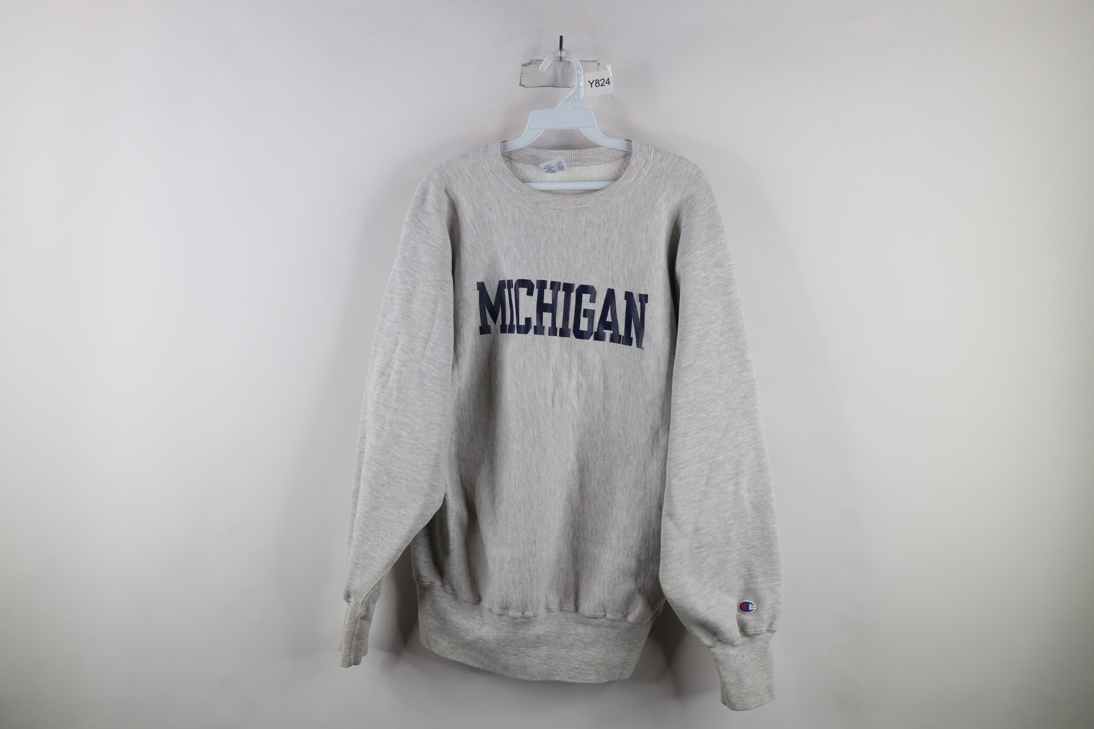 Champion Champion Mens Sweatshirt S Grey Reverse Weave West