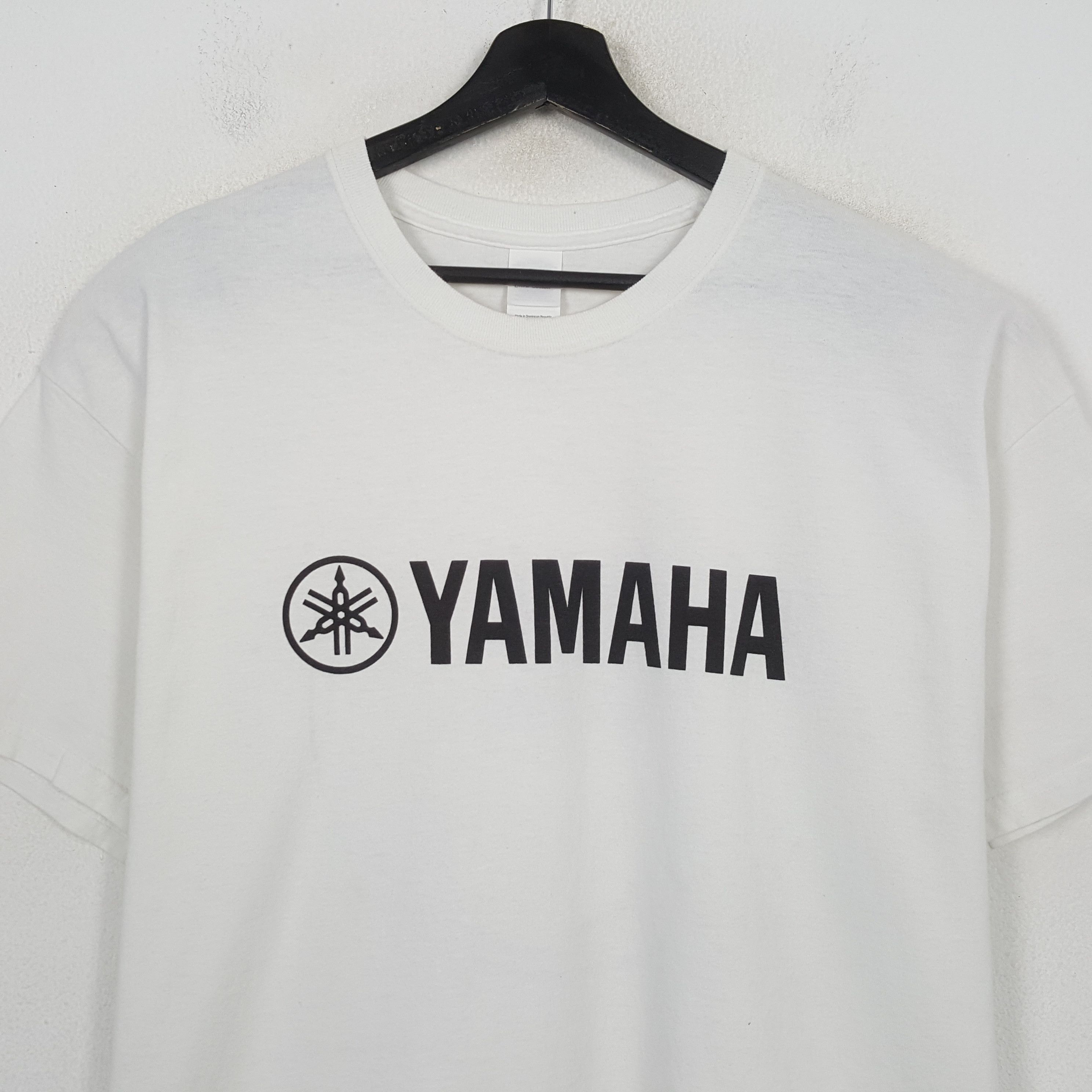 Japanese Brand Yamaha Japanese Motorsports Tshirt C301N70 Size US XL / EU 56 / 4 - 2 Thumbnail