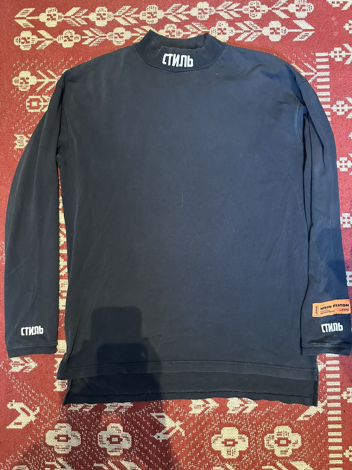 Heron Preston neck logo long sleeve