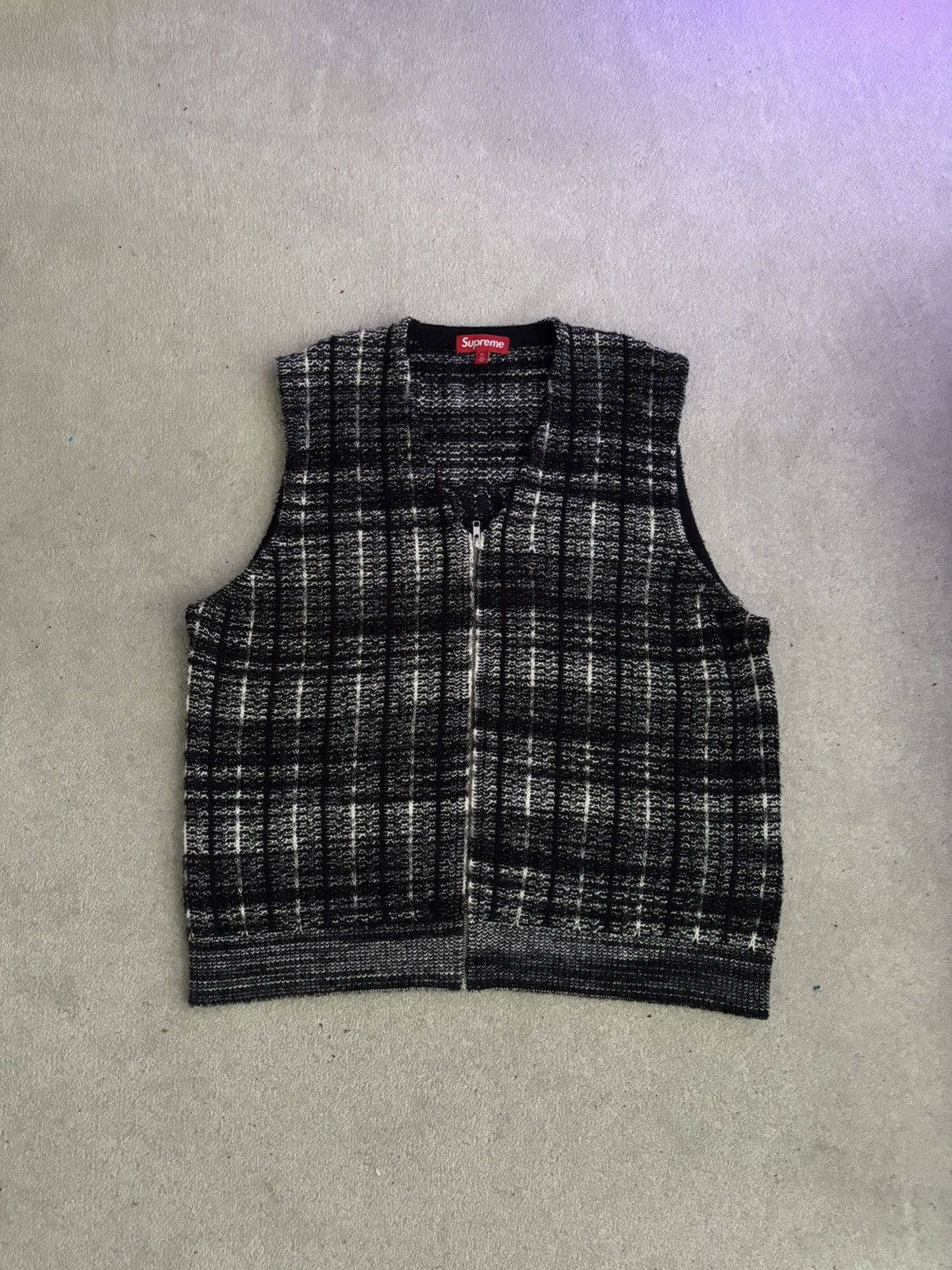 Supreme Supreme Crochet Zip Up Cardigan | Grailed