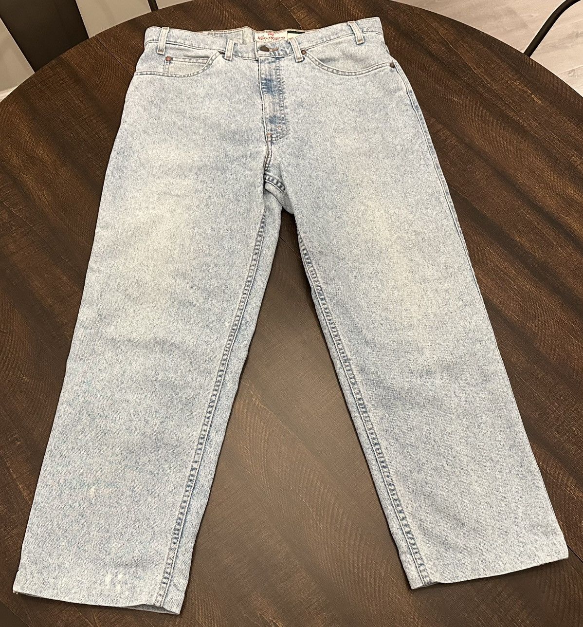 Levi's VTG Levis 545 Brown Tab Loose Fit Jeans USA-34x26-Hemmed Size US 34 / EU 50 - 1 Thumbnail