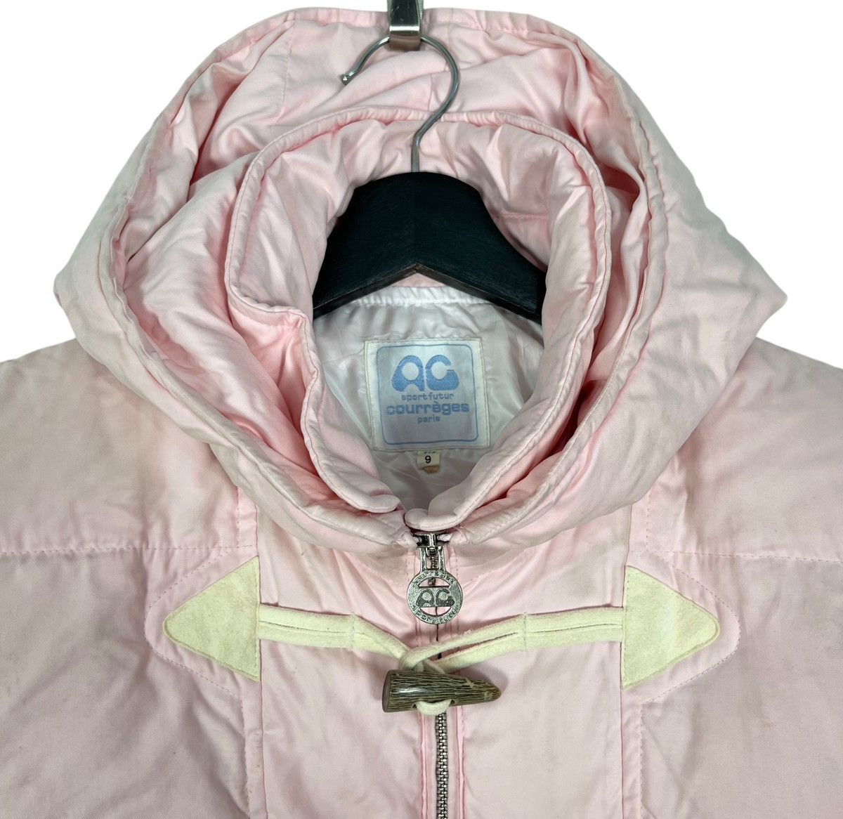 Courreges × Designer Courreges Women Puffer Duffle Coat Size L / US 10 / IT 46 - 5 Thumbnail