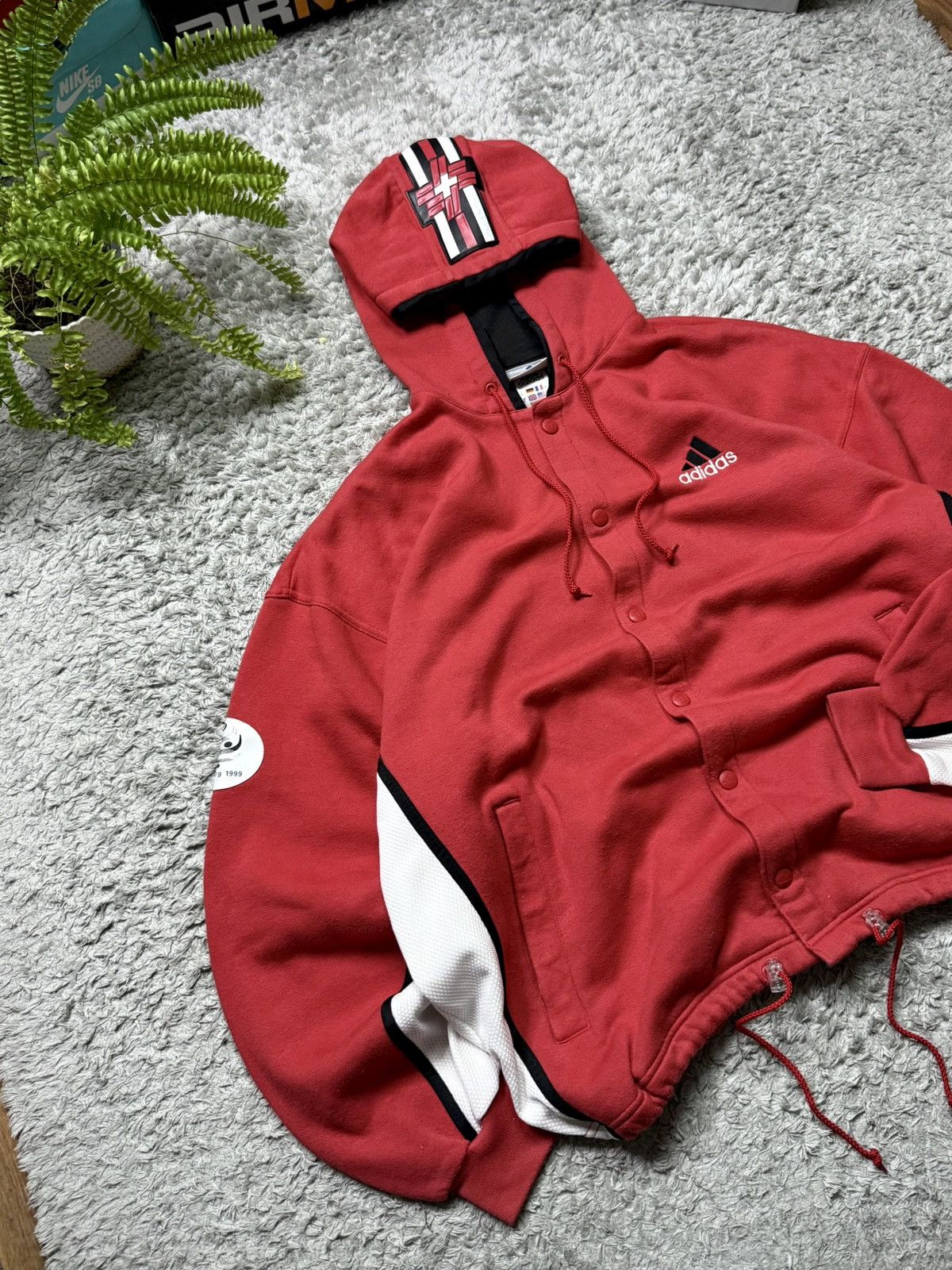 Adidas 90s Adidas Jacket Vintage Retro Big Logo Streetwear Y2K Size US L / EU 52-54 / 3 - 2 Thumbnail