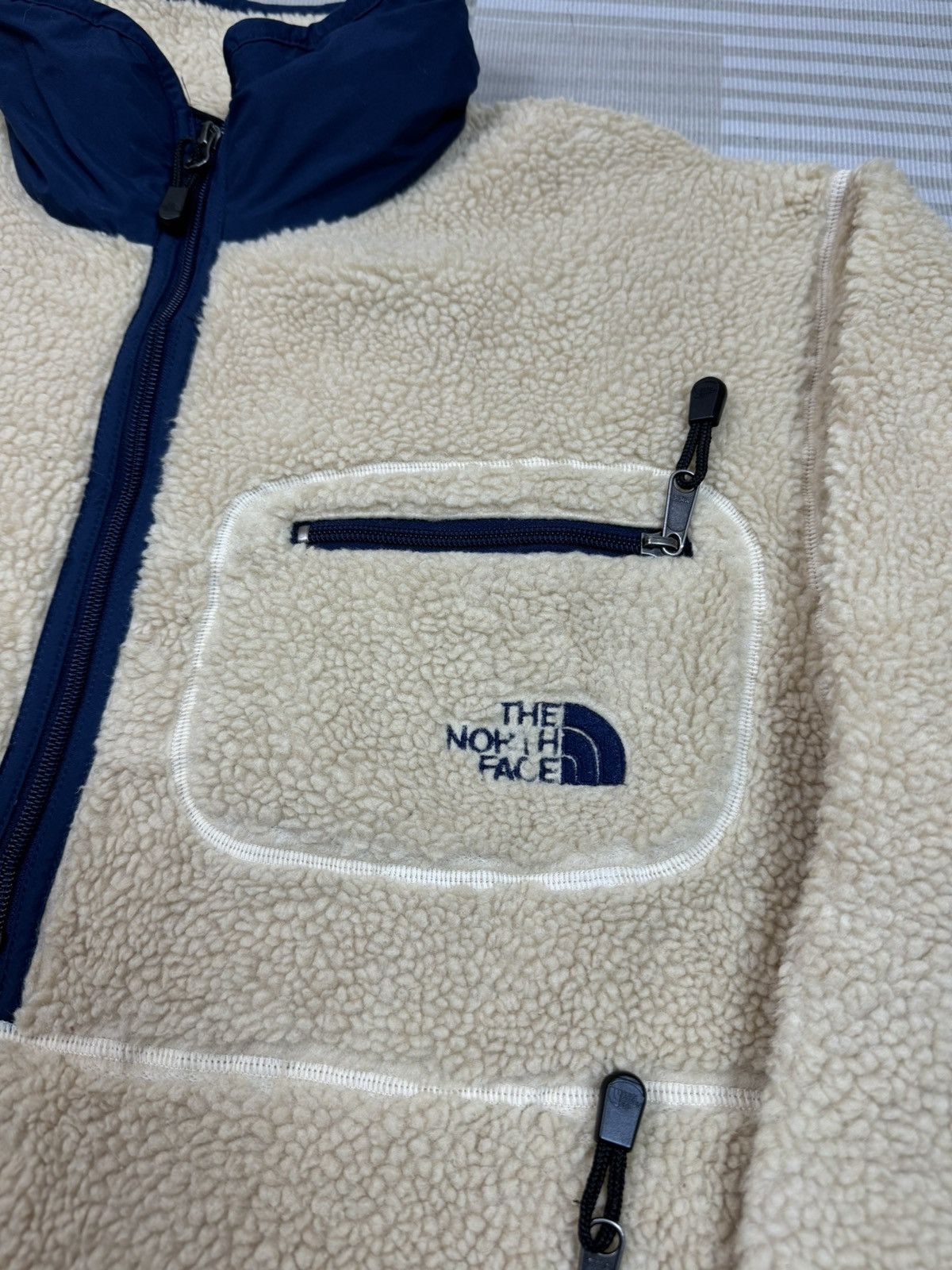 The North Face The North Face Sherpa Pullover Jacket Vintage 90s Size US L / EU 52-54 / 3 - 4 Thumbnail