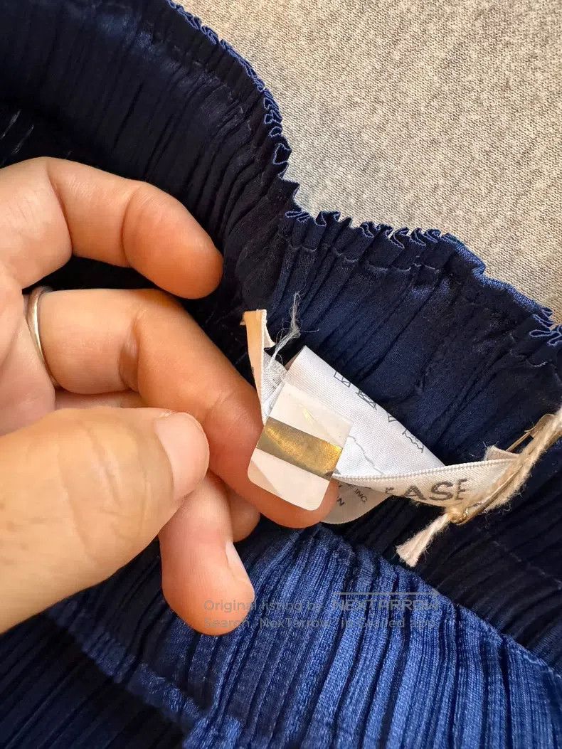 Issey Miyake Issey Miyake Blue Pants Size 25" / US 0 / IT 36 - 4 Thumbnail