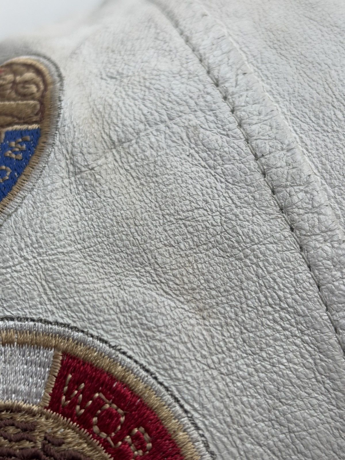 MLB × New York Yankees × Vintage VINTAGE NEW YORK YANKEES WORLD SERIES WOOL/LEATHER JACKET Size US M / EU 48-50 / 2 - 6 Thumbnail