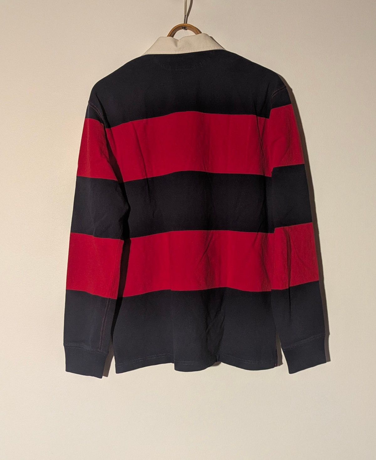 Polo Ralph Lauren 🏉 Polo Ralph Lauren Rugby Shirt – Red / Navy (Size L) Size US L / EU 52-54 / 3 - 2 Thumbnail