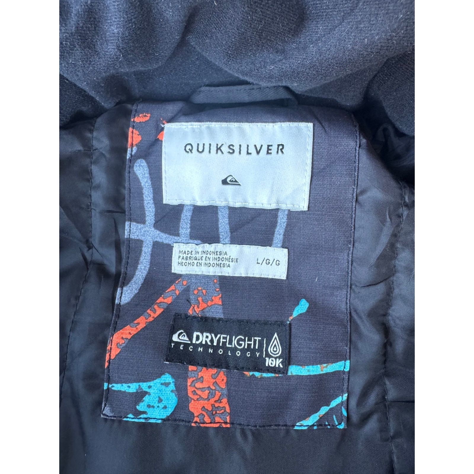 Quiksilver Quiksilver Mission Dry Flight Snowboard Jacket Size US L / EU 52-54 / 3 - 6 Thumbnail