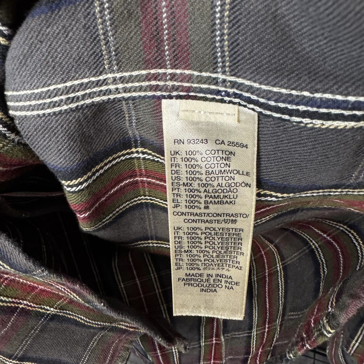 Diesel × Vintage Y2K Diesel flannel plaid shirt Size US L / EU 52-54 / 3 - 6 Thumbnail