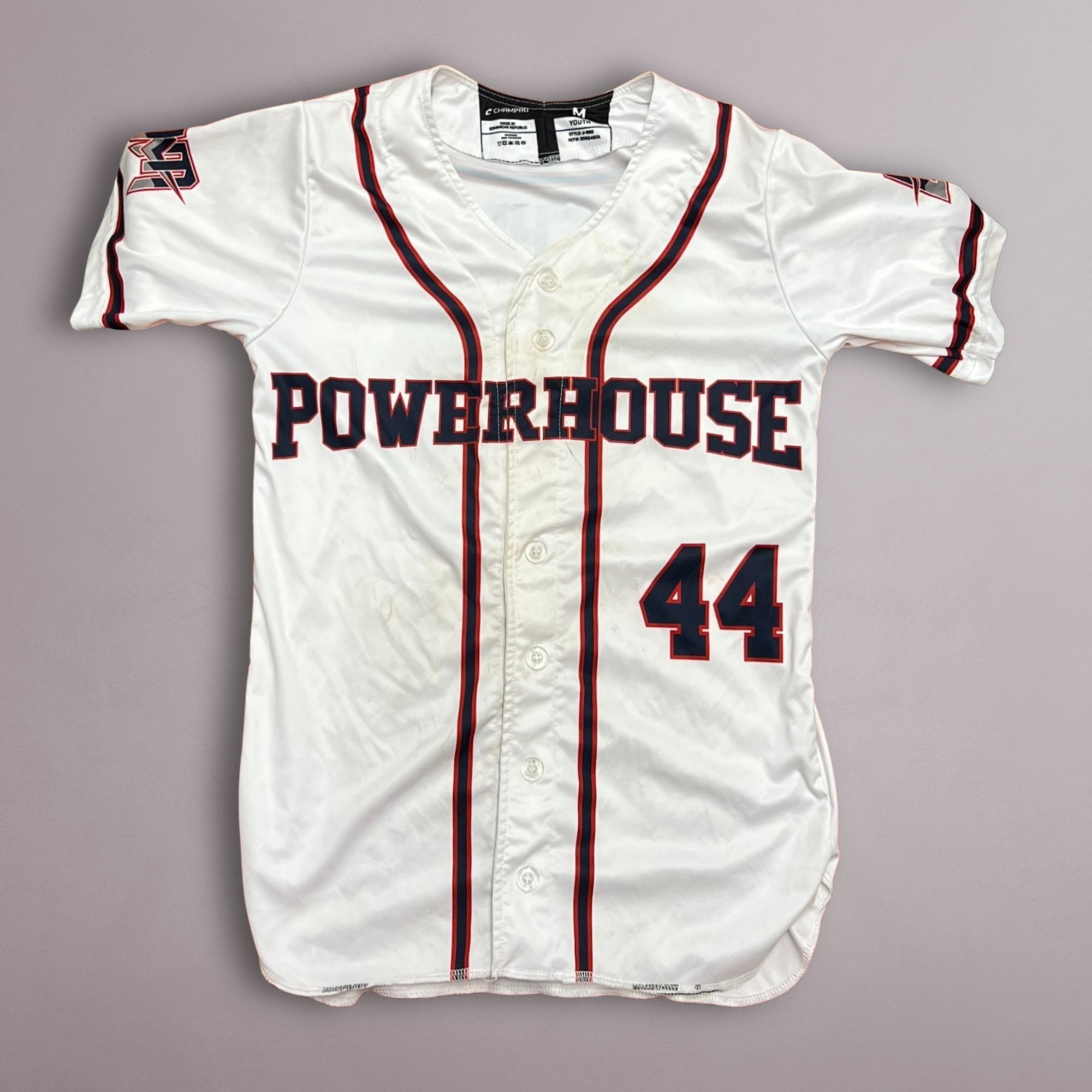 Other Champro Powerhouse Baseball Jersey – SCHER #44 – Men’s Mediu Size US M / EU 48-50 / 2 - 2 Thumbnail
