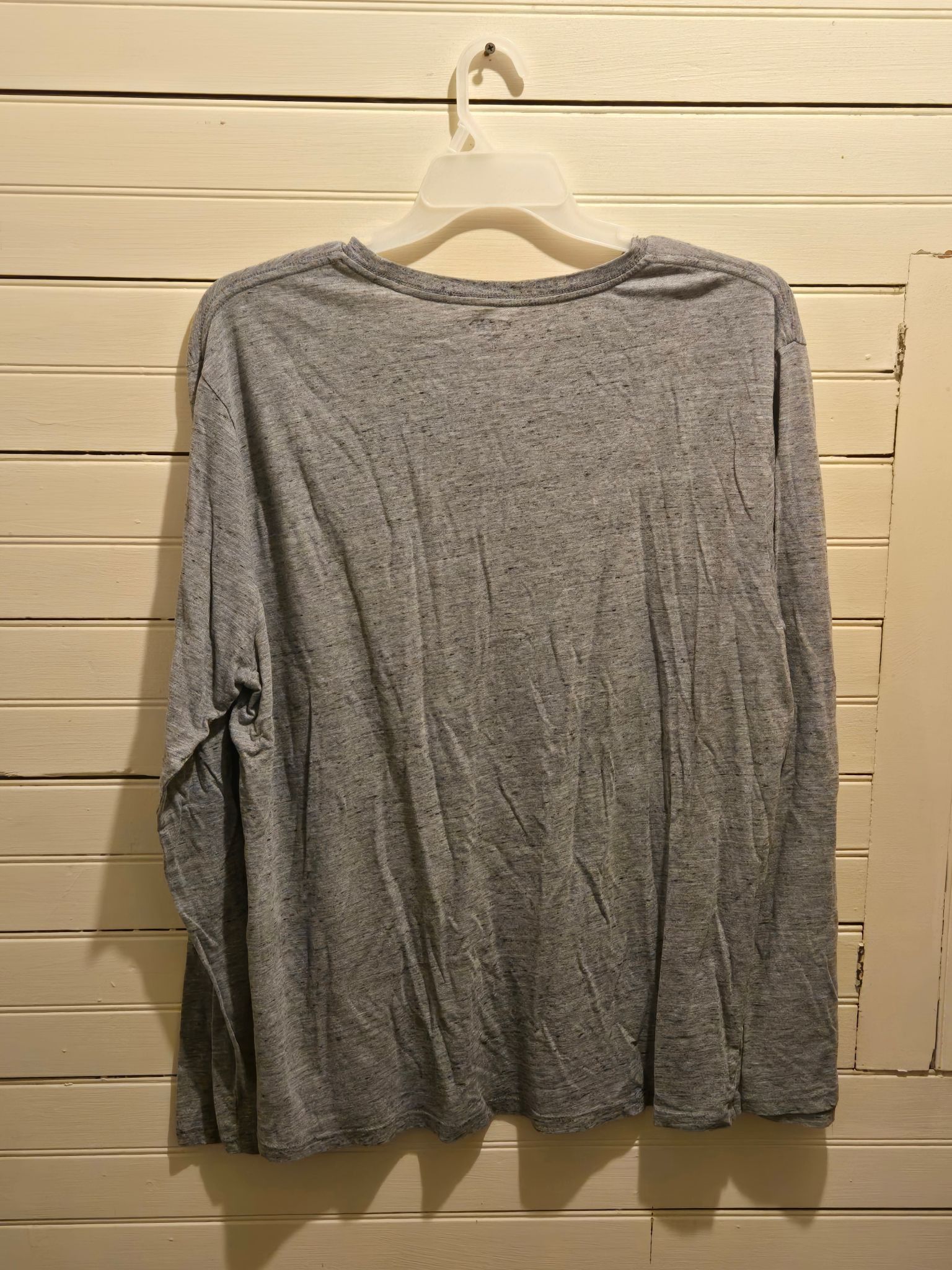 Old Navy Old Navy Long Sleeve Shirt Mens XXL Soft Washed Gray Size US XXL / EU 58 / 5 - 3 Thumbnail