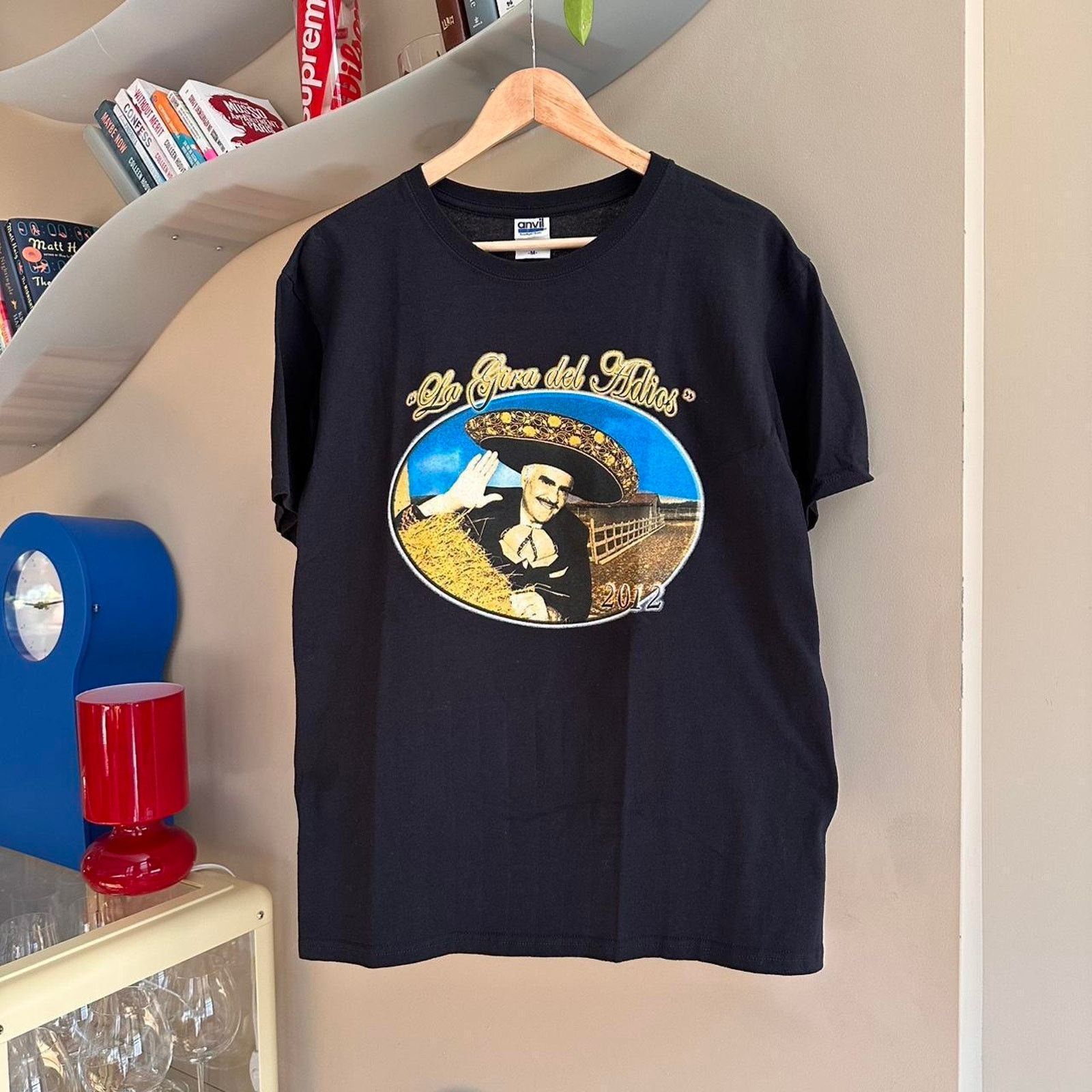 Band Tees × Vintage Vintage 2012 Vicente Fernandez Shirt Size US M / EU 48-50 / 2 - 1 Thumbnail