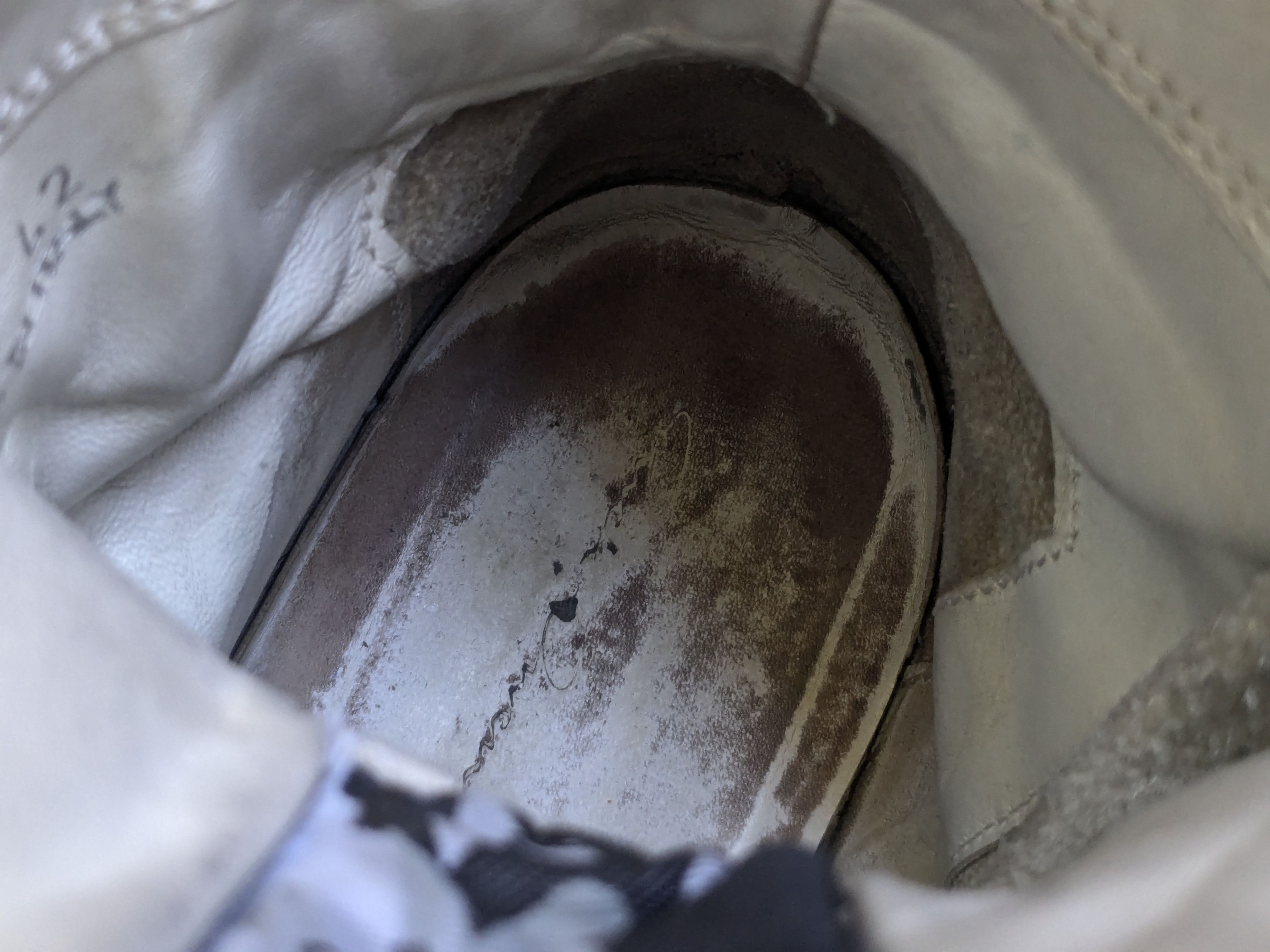 Rick Owens Rick Owens Geobaskets White 9 42 Leather High Tops Size US 9 / EU 42 - 6 Thumbnail