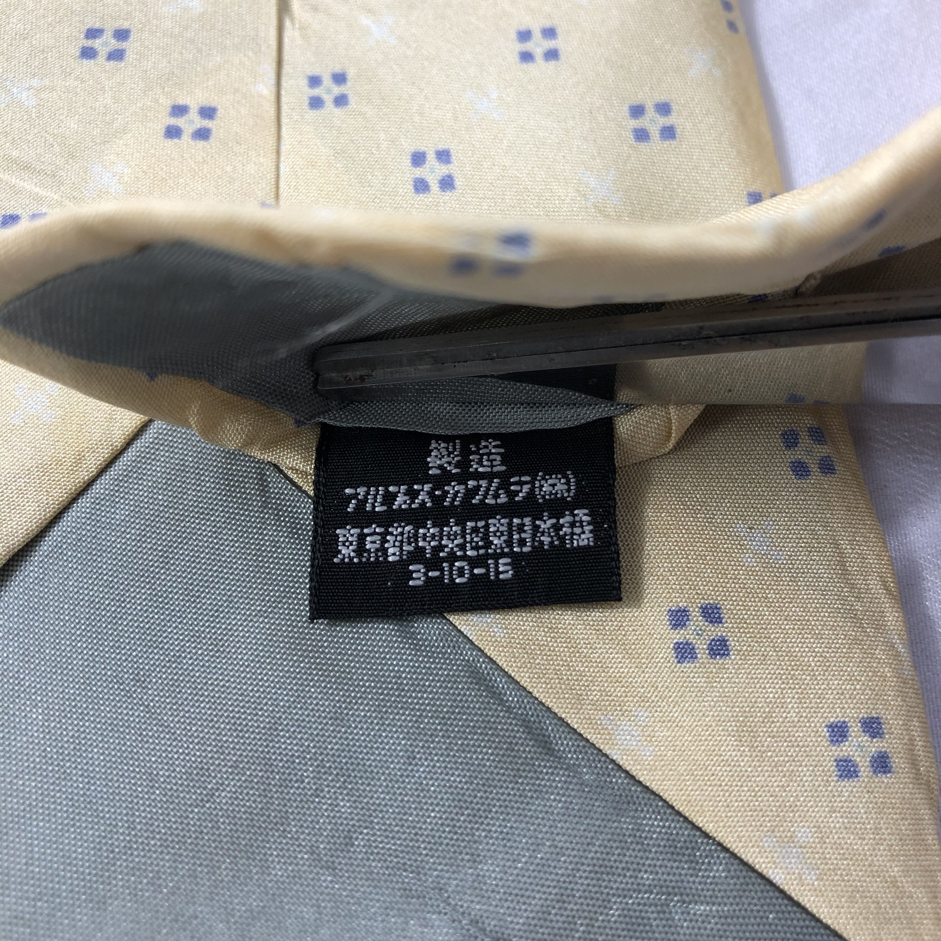 Mario Valentino × Vintage Mario Valentino Silk Neck Ties T74 Size ONE SIZE - 5 Thumbnail