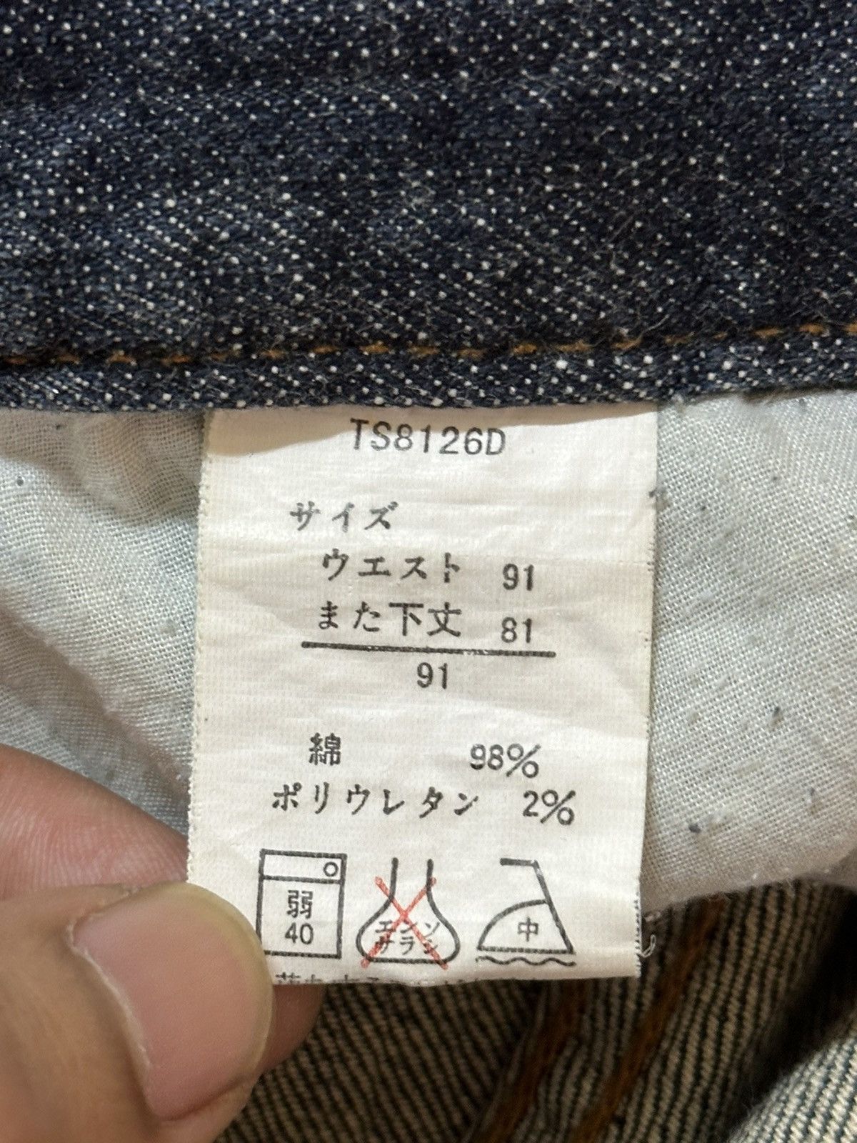 Fubu Vintage Japanese Brand Blue Faded Wash Style Baggy Jeans Size US 36 / EU 52 - 9 Thumbnail