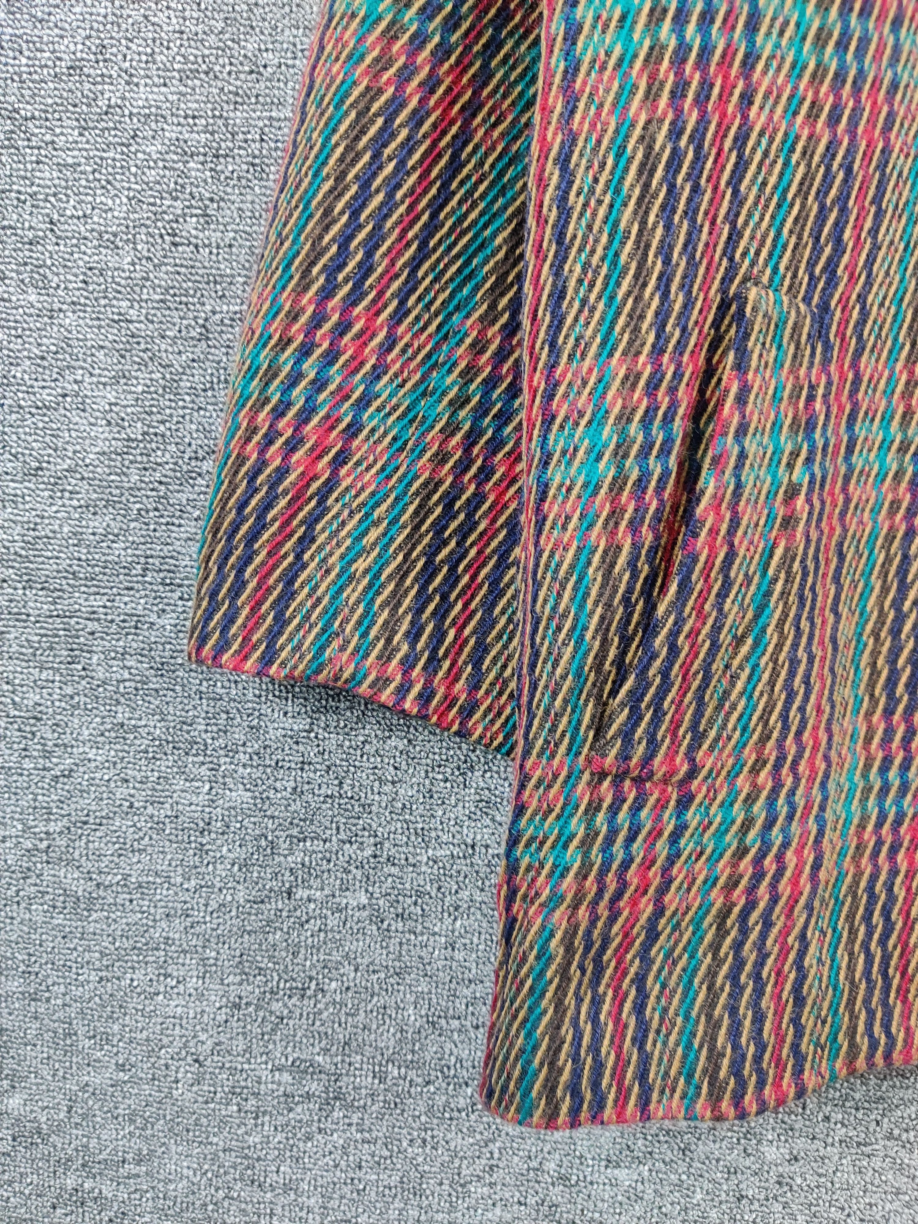 Japanese Brand Vintage Roman Roselina Double Breasted Blazer Coat Size US M / EU 48-50 / 2 - 4 Thumbnail