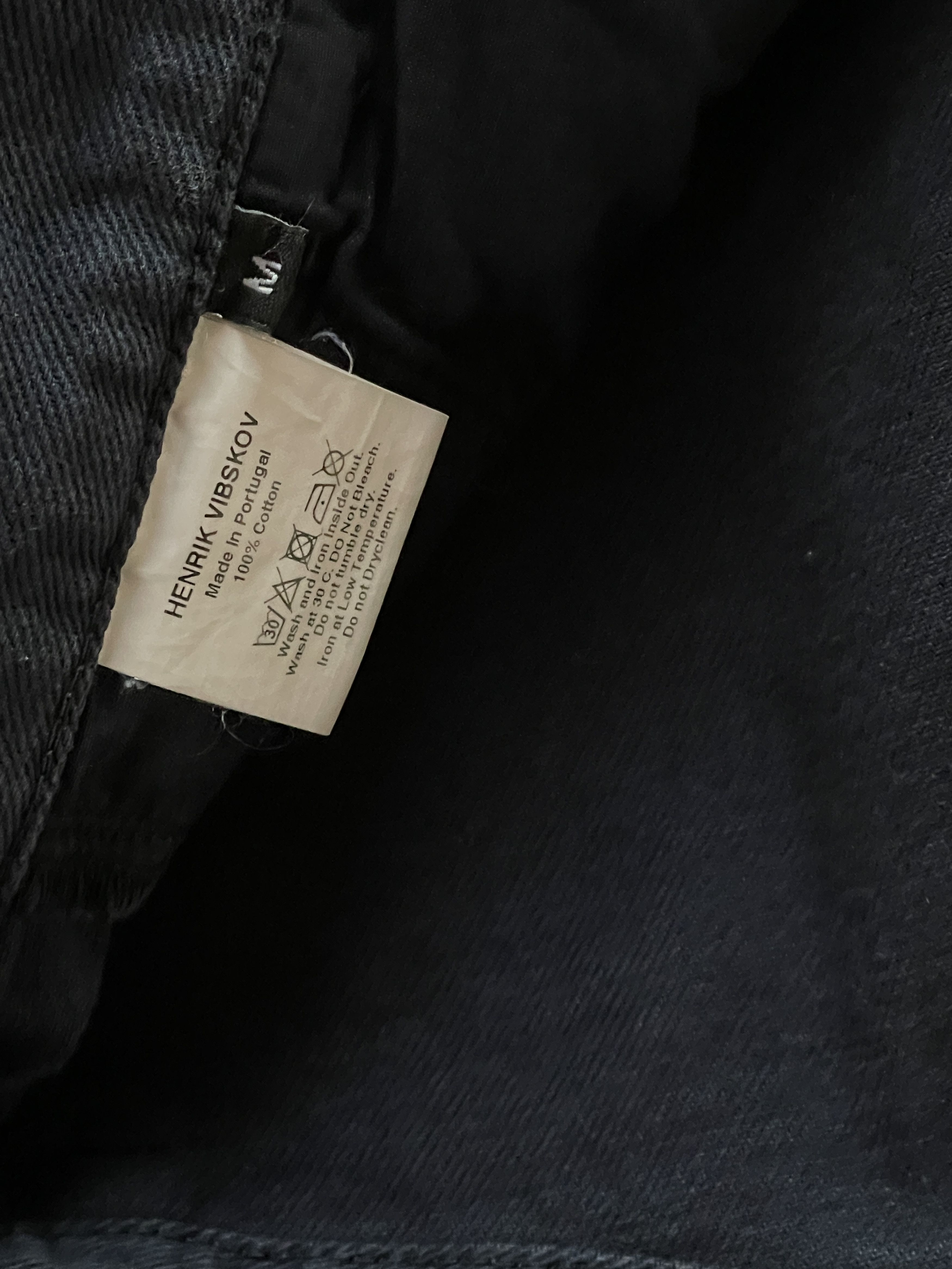 Henrik Vibskov Ant Pant Indigo Blue Denim Size US 32 / EU 48 - 4 Thumbnail