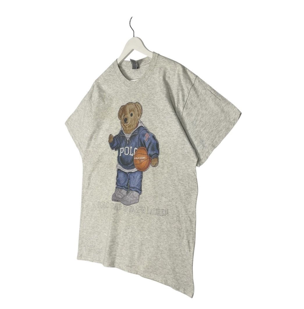 Designer × Vintage T-shirt vintage polo bear by Ralph Lauren - Size US M / EU 48-50 / 2 - 2 Thumbnail