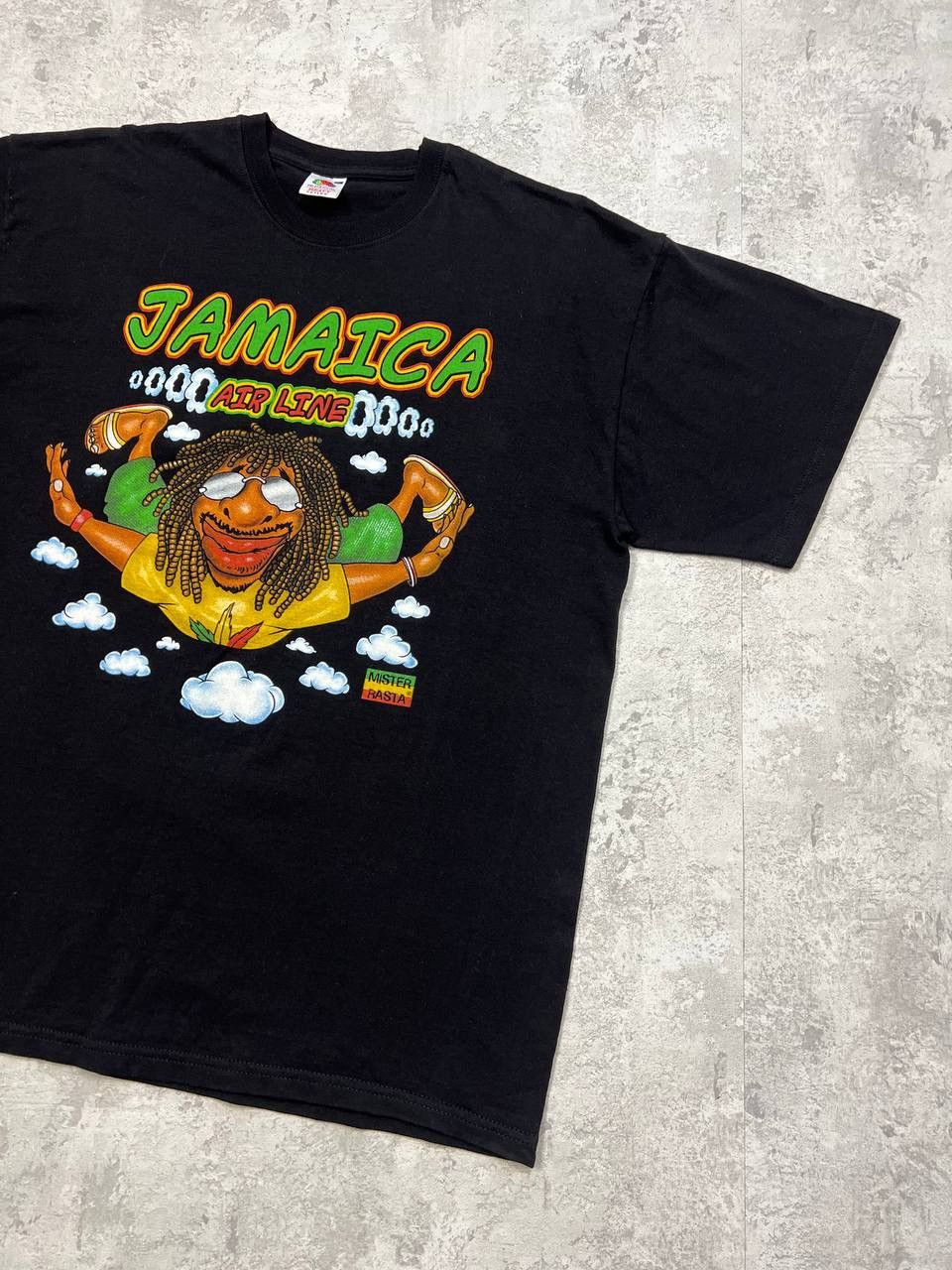 Band Tees Vintage Mister Rasta Jamaica Air Line T-Shirt Size US XL / EU 56 / 4 - 3 Thumbnail