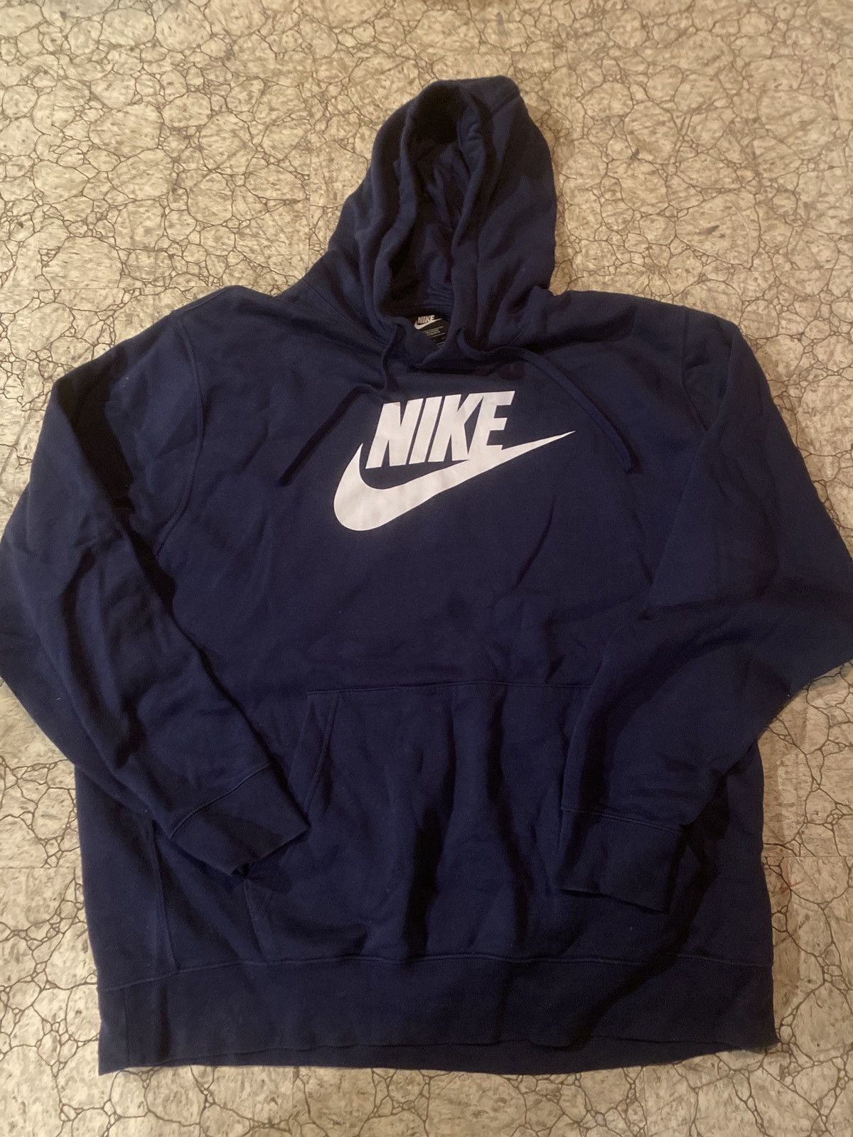 Nike Nike navy baggy hoodie Size US XXL / EU 58 / 5 - 1 Thumbnail