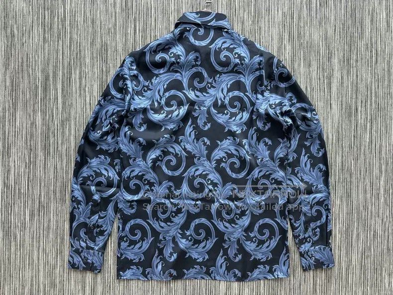 Versace Versace Baroque long-sleeved shirt Size US M / EU 48-50 / 2 - 2 Thumbnail