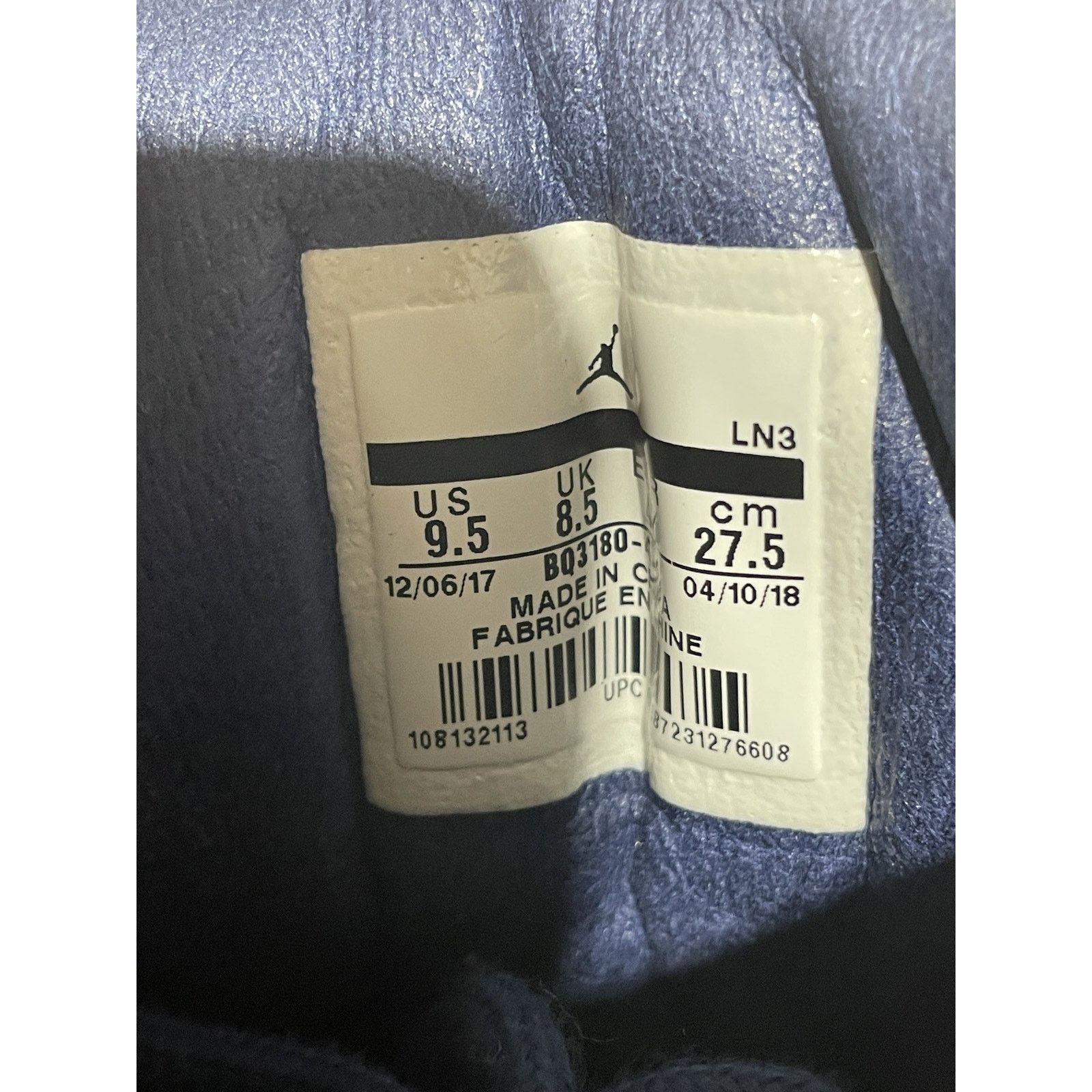 Jordan Brand NIKE JORDAN 12 MICHIGAN SIZE 9.5 PREOWNED Size US 9.5 / EU 42-43 - 5 Thumbnail