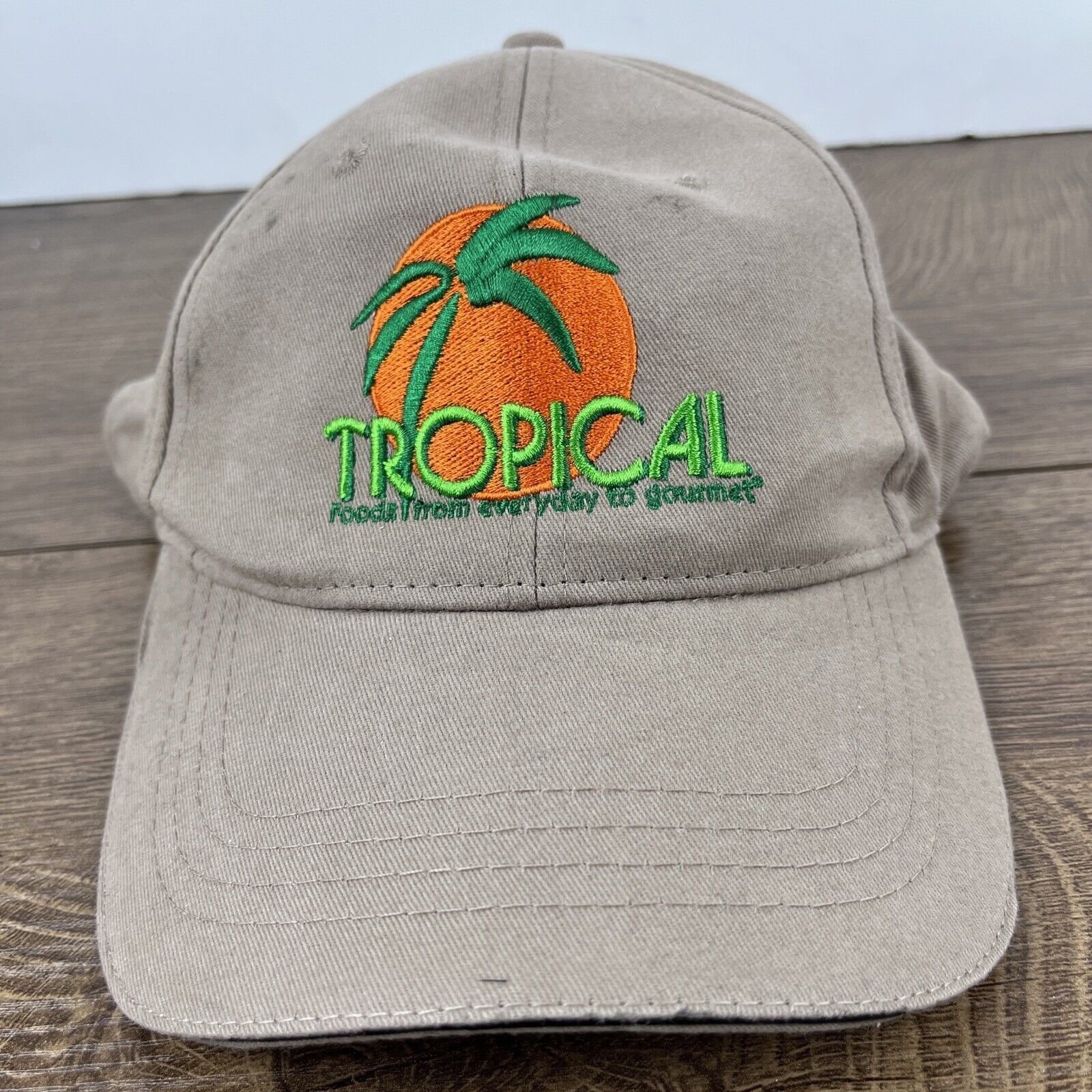 Other Tropical Hat Tropical Foods Hat Tan Brown Hat Adjustable Tan Size ONE SIZE - 4 Thumbnail