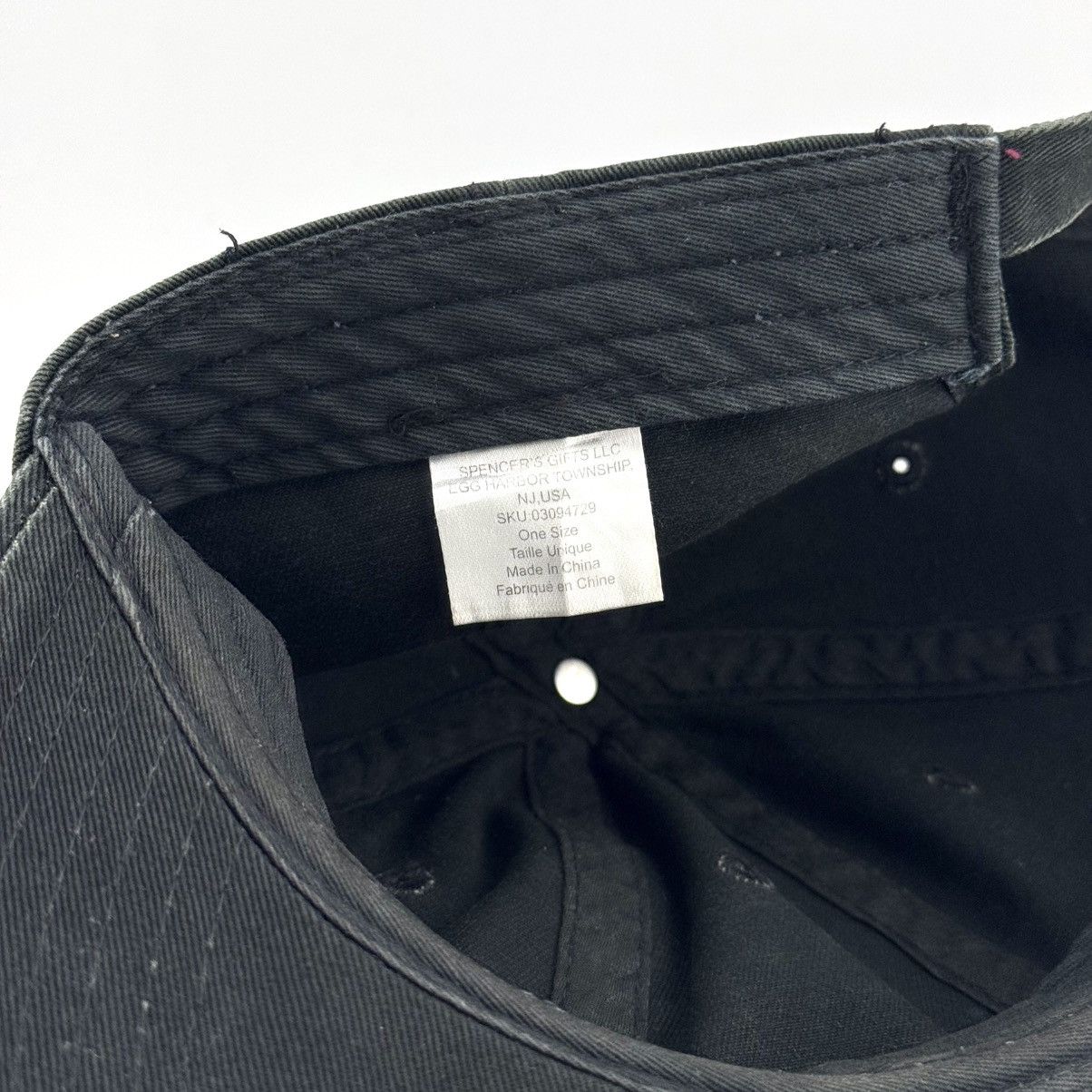 Vintage Spencer Gifts “Fuck.” Sunfaded Embroidered Black Cap Size ONE SIZE - 6 Thumbnail