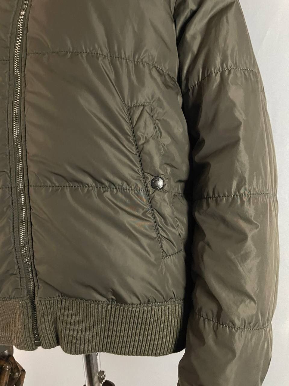 Prada Prada Nylon Down Jacket Khaki Size US M / EU 48-50 / 2 - 6 Thumbnail