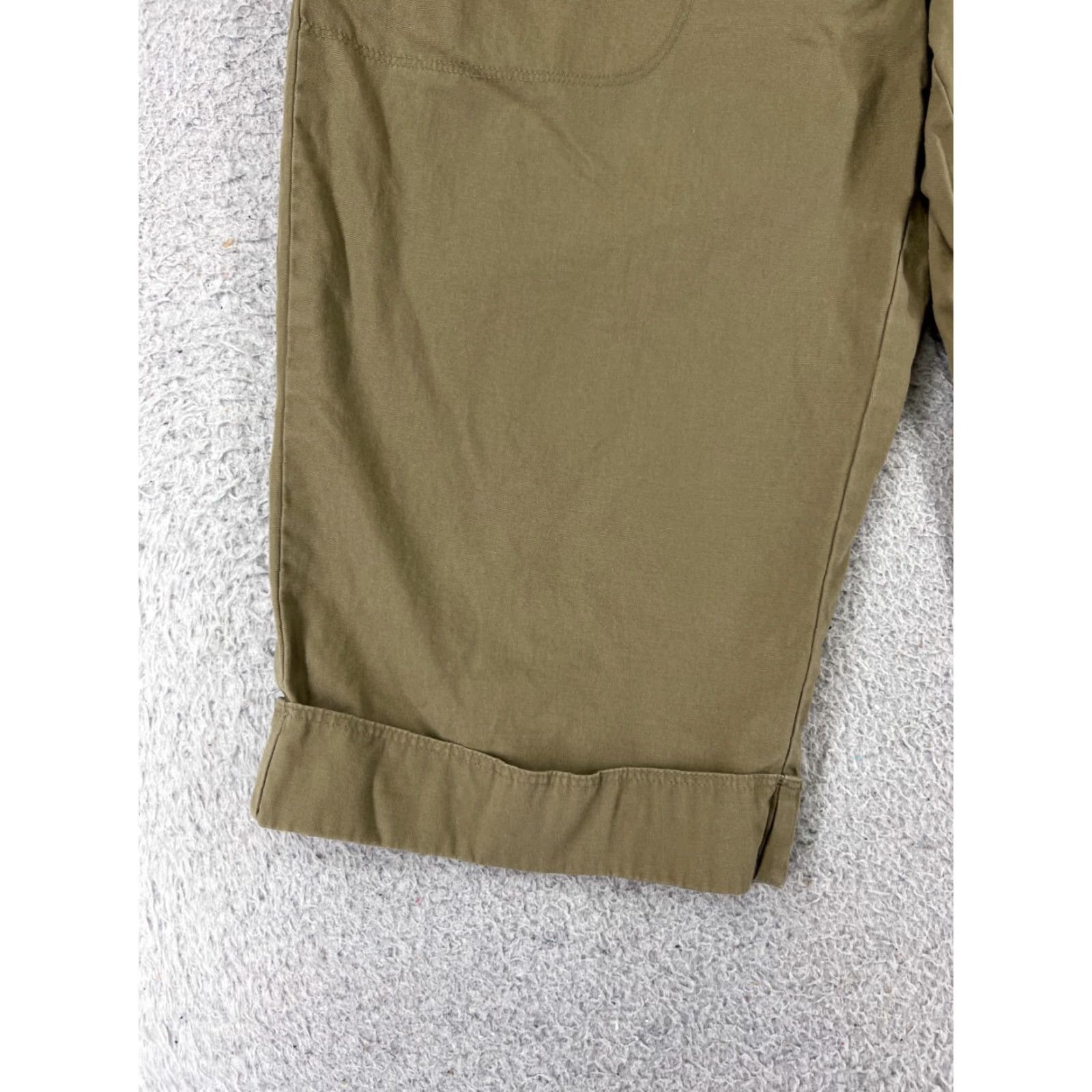 Patagonia Patagonia Shorts Womens 8 Beige All-Wear Capris 100% Cotton Hiking Camping 28x14 Size 30" / US 8 / IT 44 - 3 Thumbnail