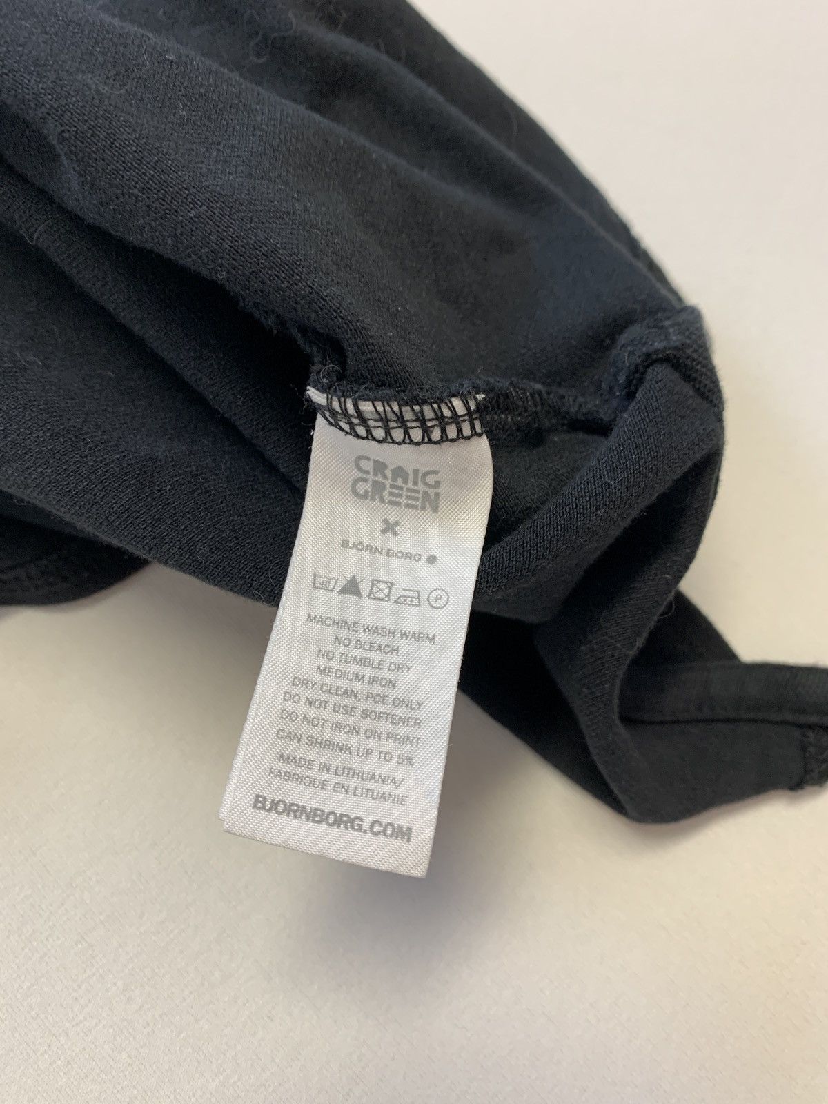 Craig Green FW2016 björn borg polo black Size US S / EU 44-46 / 1 - 7 Thumbnail