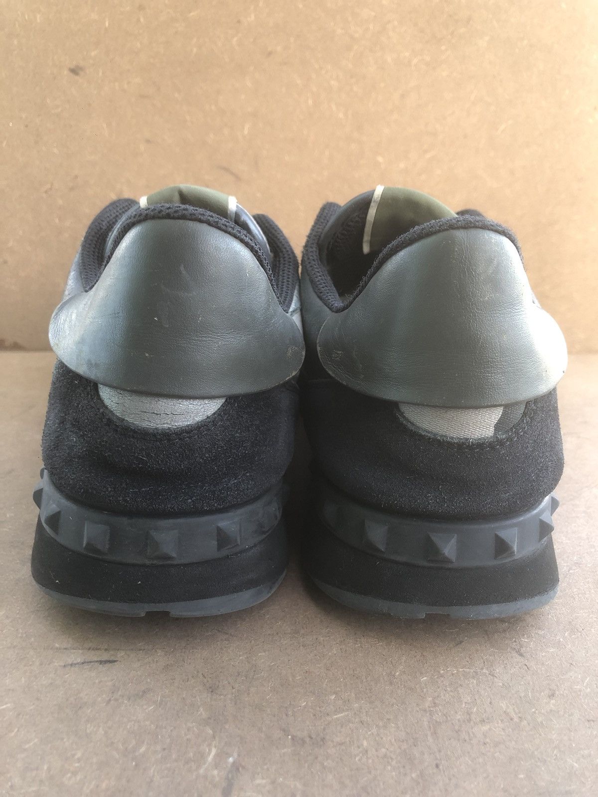 Valentino Valentino Garavani Grey Leather Men’s Sneakers Size 45 Size US 11 / EU 44 - 9 Thumbnail