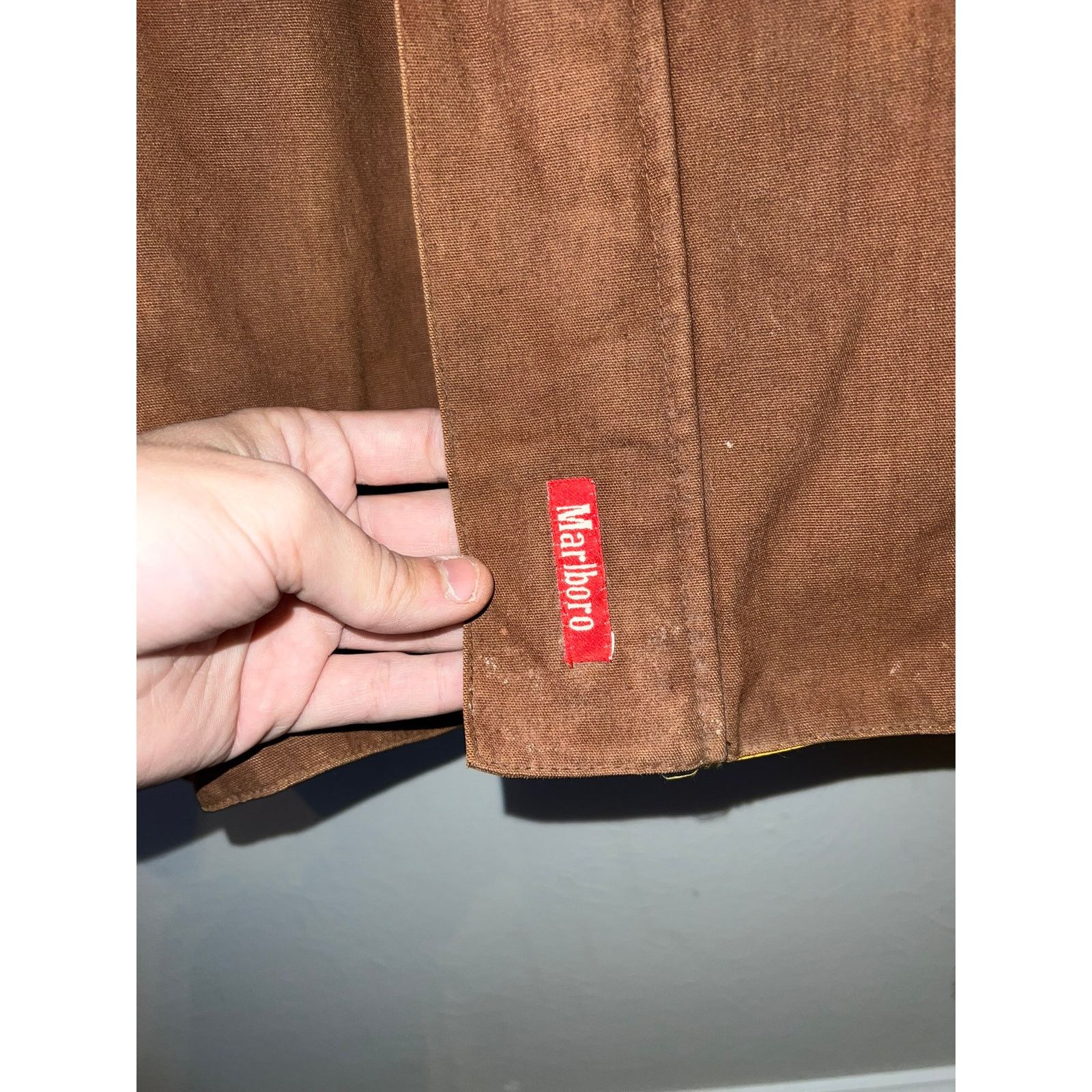 Marlboro Vintage Marlboro Trench Coat Reversible Jacket Broken Zipper Size US L / EU 52-54 / 3 - 6 Thumbnail