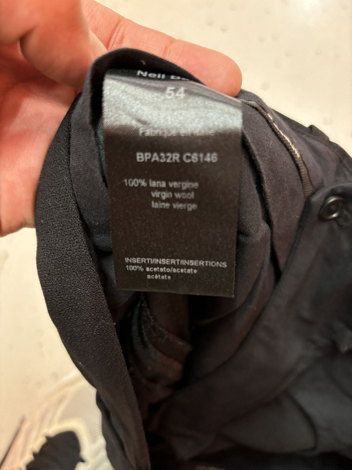 Neil Barrett ***FINAL DROP***RARE NEIL BARRETT CROP TROUSER 54 Size US 37 - 19 Thumbnail