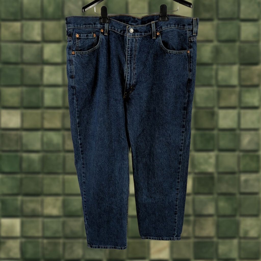 Levi's Levi's 550 Jeans Mens 44X30 Medium Wash Denim Cotton Relaxed Straight 30 Inseam Regular Size Type Jeans Blue Mens Size US 44 / EU 60 - 1 Thumbnail