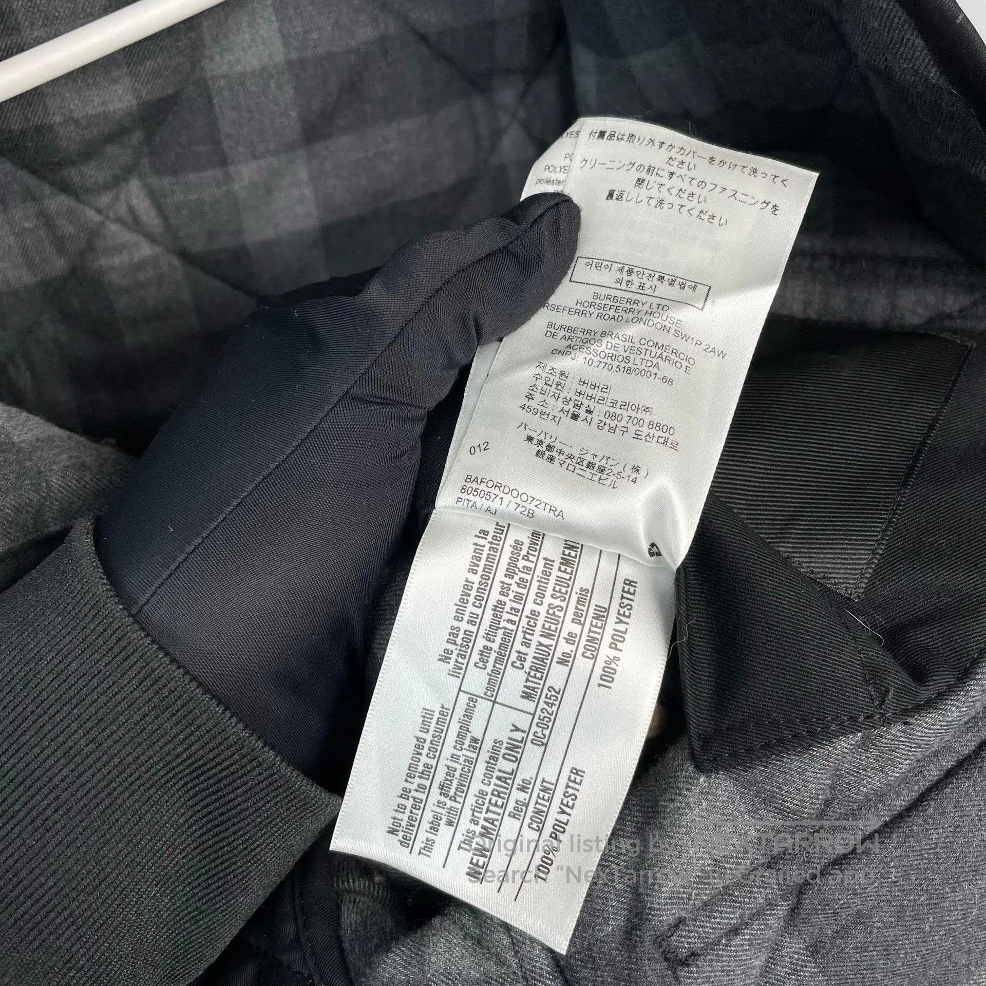 Burberry Burberry Black Diamond. Size US M / EU 48-50 / 2 - 8 Thumbnail