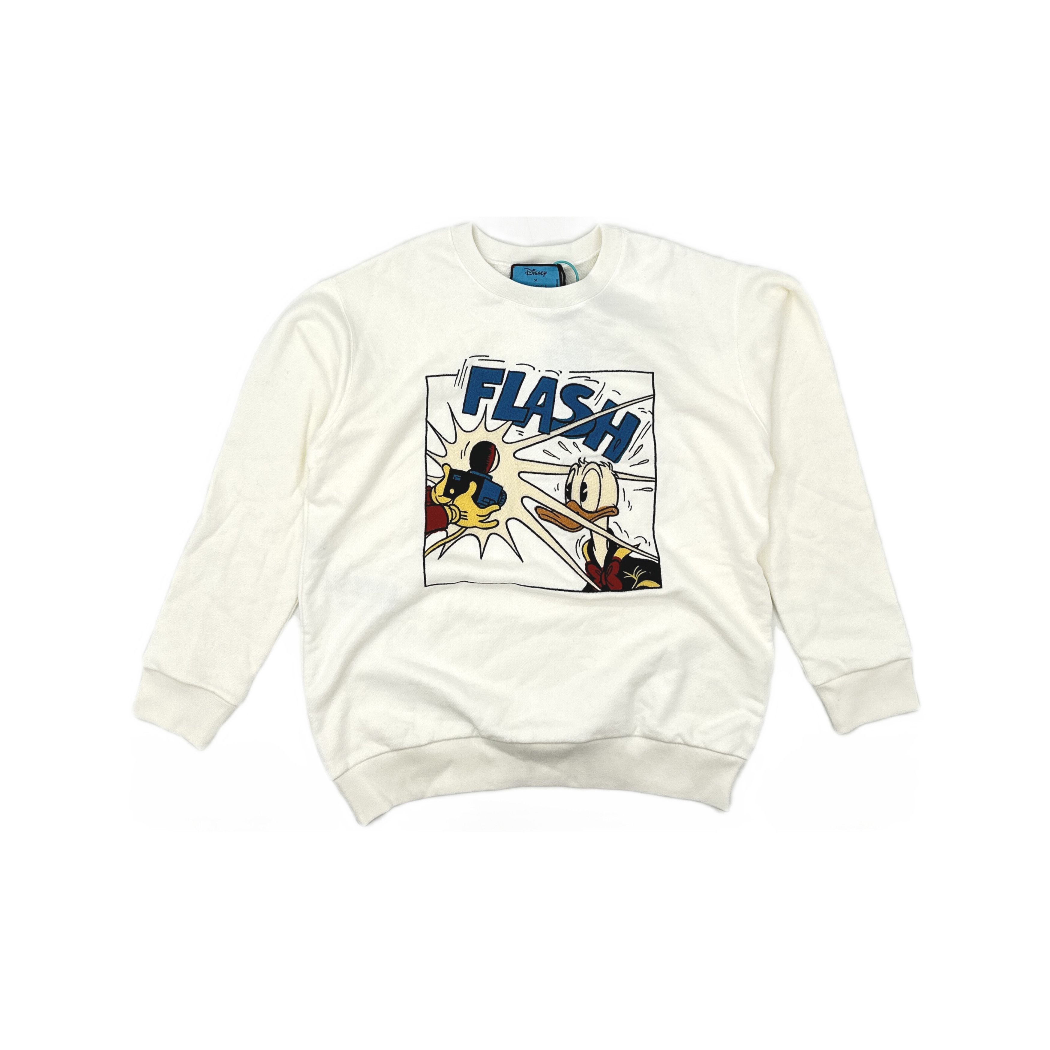 Gucci Gucci x Disney Donald Duck Sweatshirt Size L Size L / US 10 / IT 46 - 1 Thumbnail