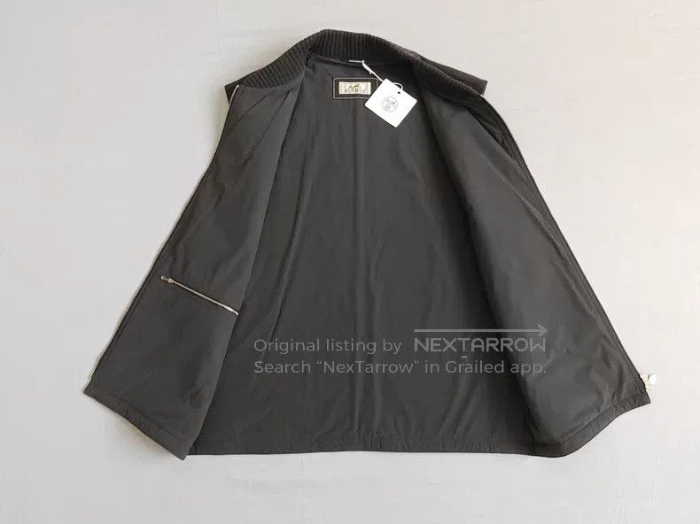 Hermes Hermes Men's cashmere vest vest, olive green, 100% cashmer Size US M / EU 48-50 / 2 - 7 Thumbnail