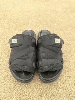 Visvim hot sale sandals black