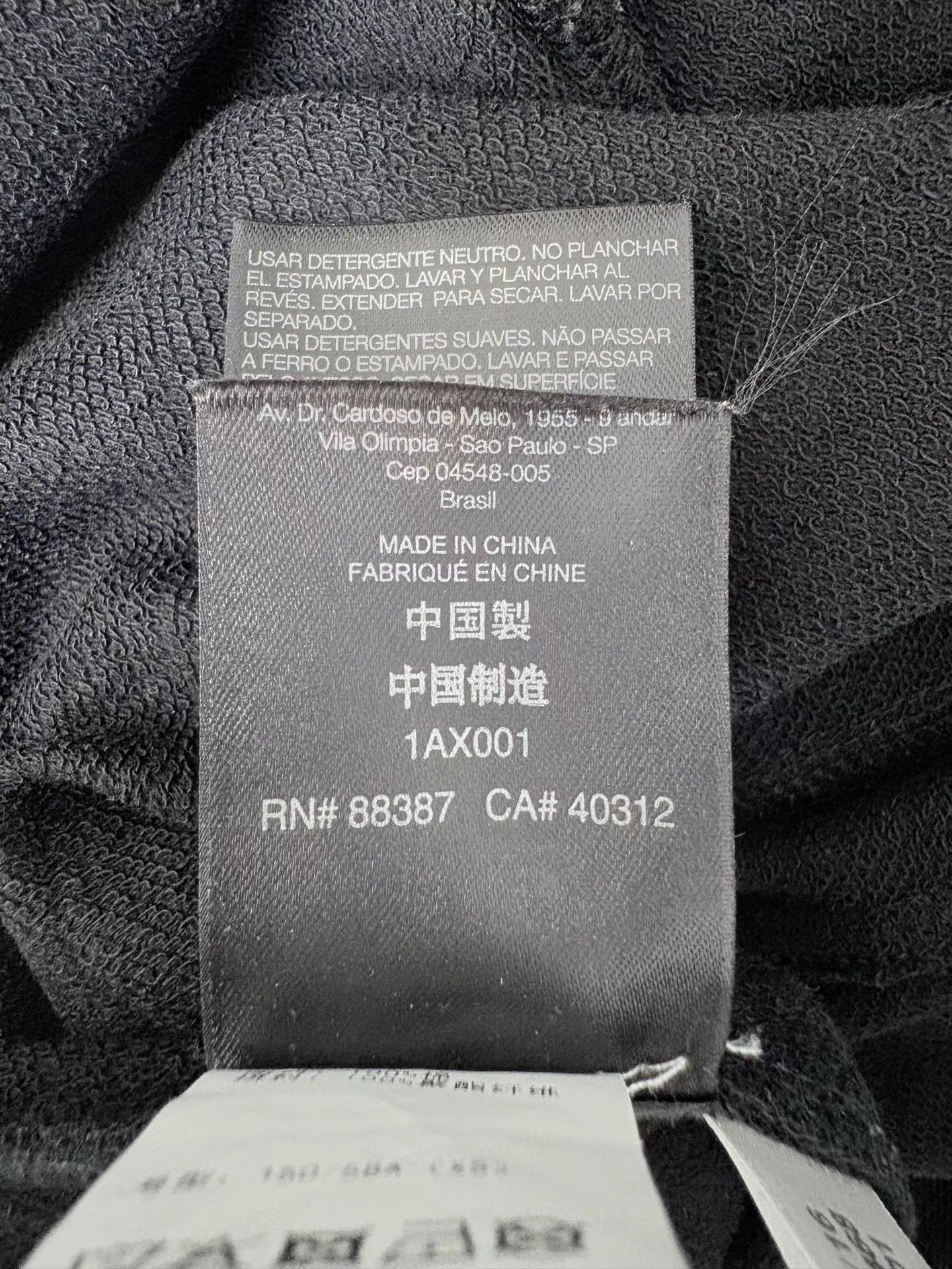 Y-3 Y-3 Black Cropped Pants K1 Size US 29 - 4 Thumbnail