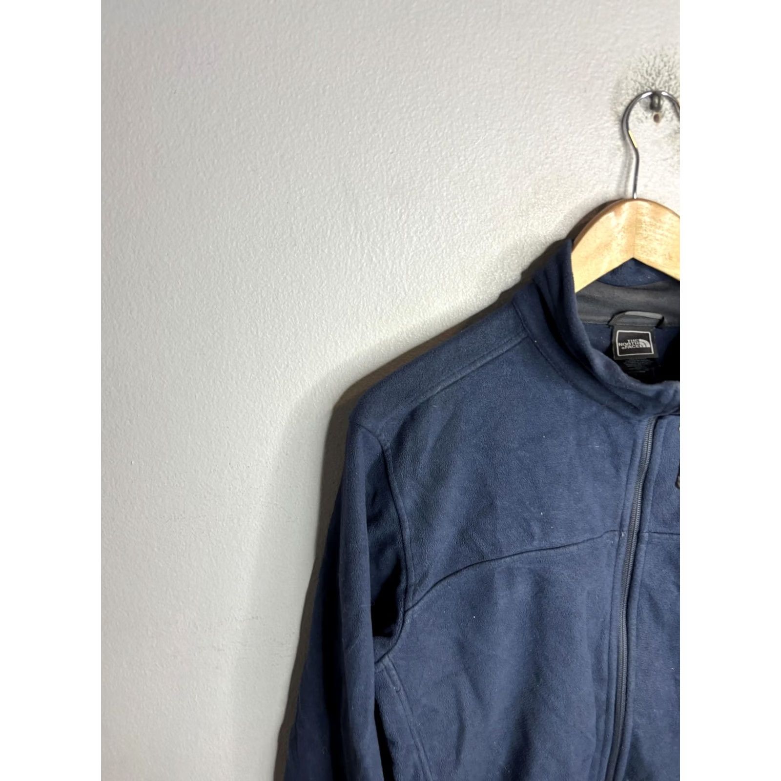 The North Face The North Face Jacket Mens M Blue Fleece Full Zip Stand Collar Outdoor Size US M / EU 48-50 / 2 - 2 Thumbnail