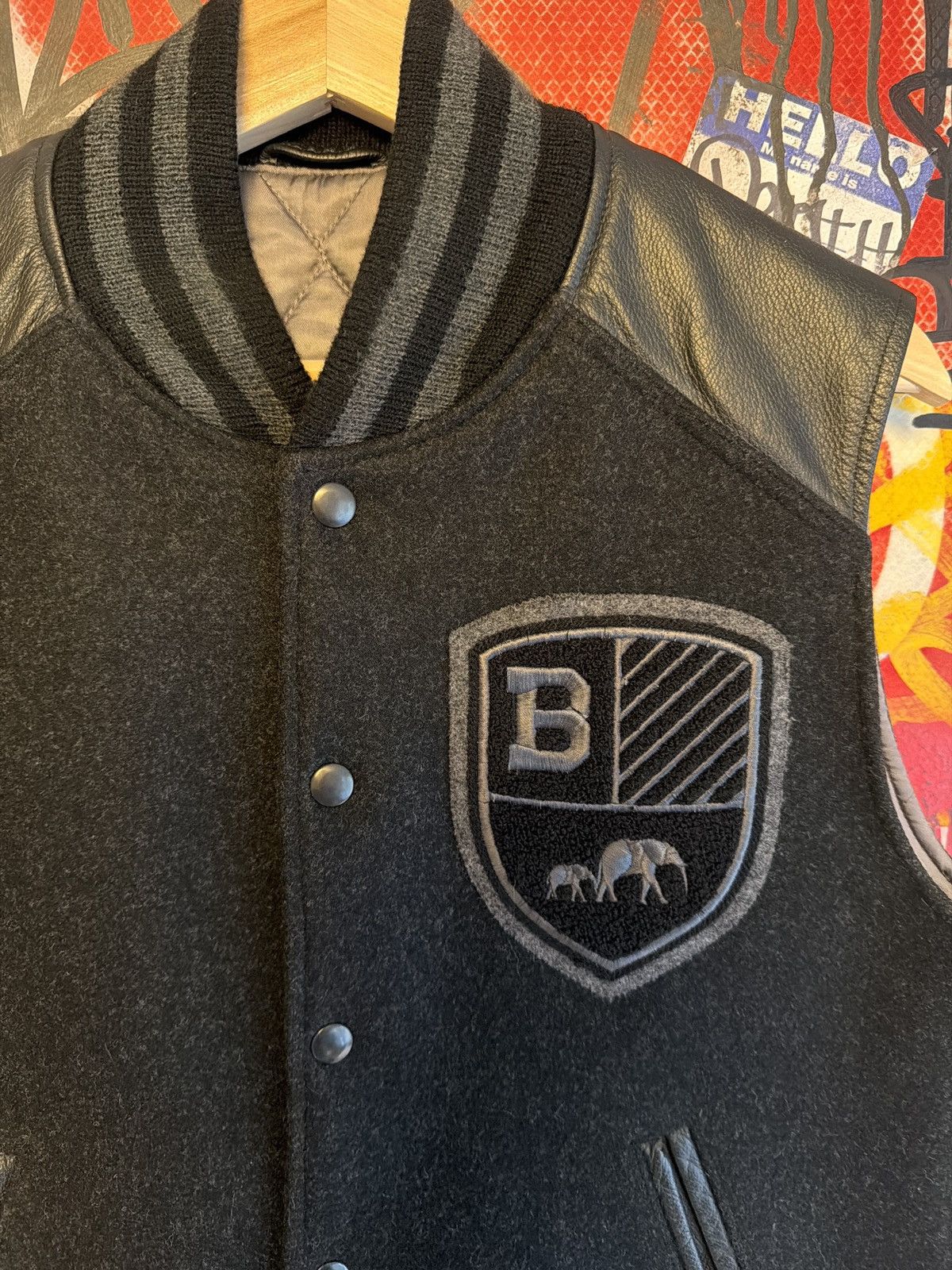 The Brooklyn Circus The Brooklyn Circus Varsity Vest Leather Wool Luxury Size US M / EU 48-50 / 2 - 3 Thumbnail