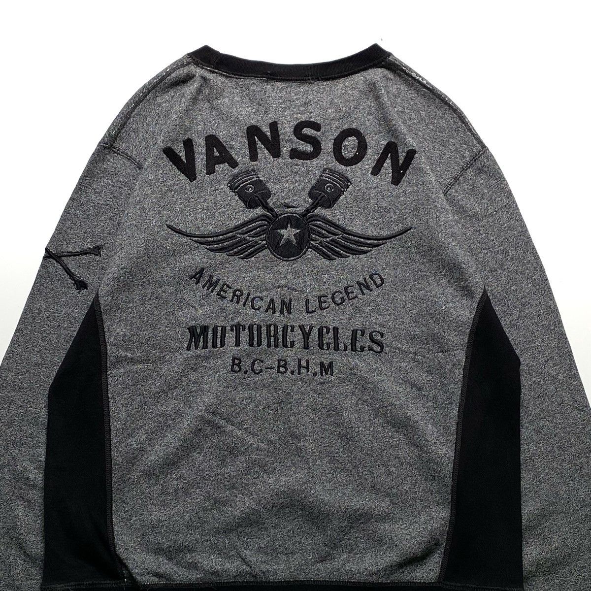 Vanson Leathers × Vintage 🔥RARE🔥 Vanson leather americana sweatshirt Size US M / EU 48-50 / 2 - 5 Thumbnail