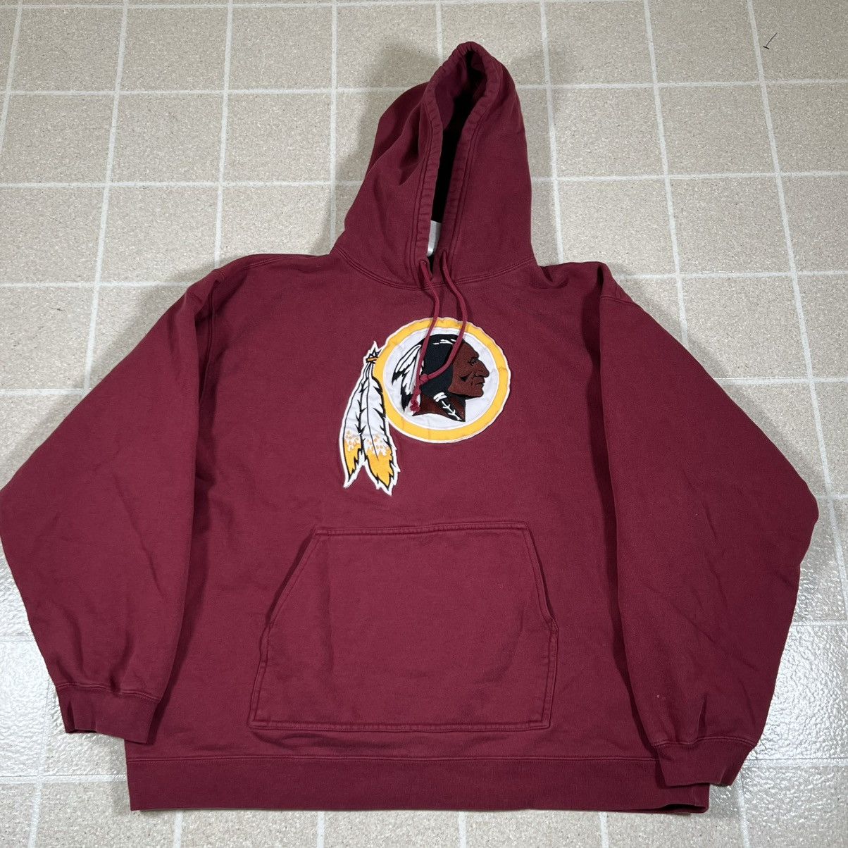 Reebok Vintage Reebok NFL Washington Redskins Heavyweight Hoodie Size US XL / EU 56 / 4 - 1 Thumbnail