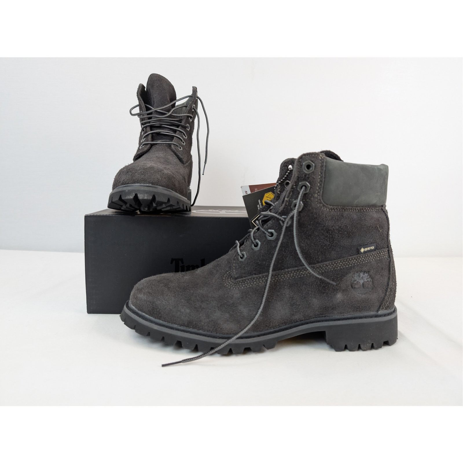 Timberland o1rshd1 6 In Lace GTX Boots in Dark Grey Suede Size US 9 / EU 42 - 19 Thumbnail