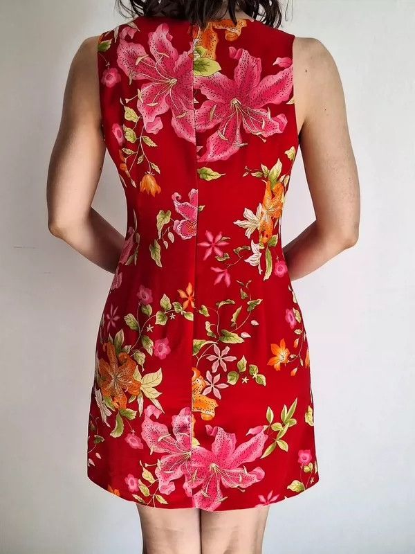 Kenzo KENZO Floral dress, 1980s Size XS / US 0-2 / IT 36-38 - 1 Thumbnail