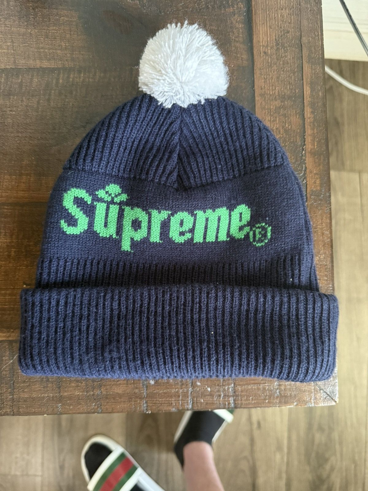 Vintage Supreme citrus beanie ss15 BNWT Size ONE SIZE - 1 Thumbnail