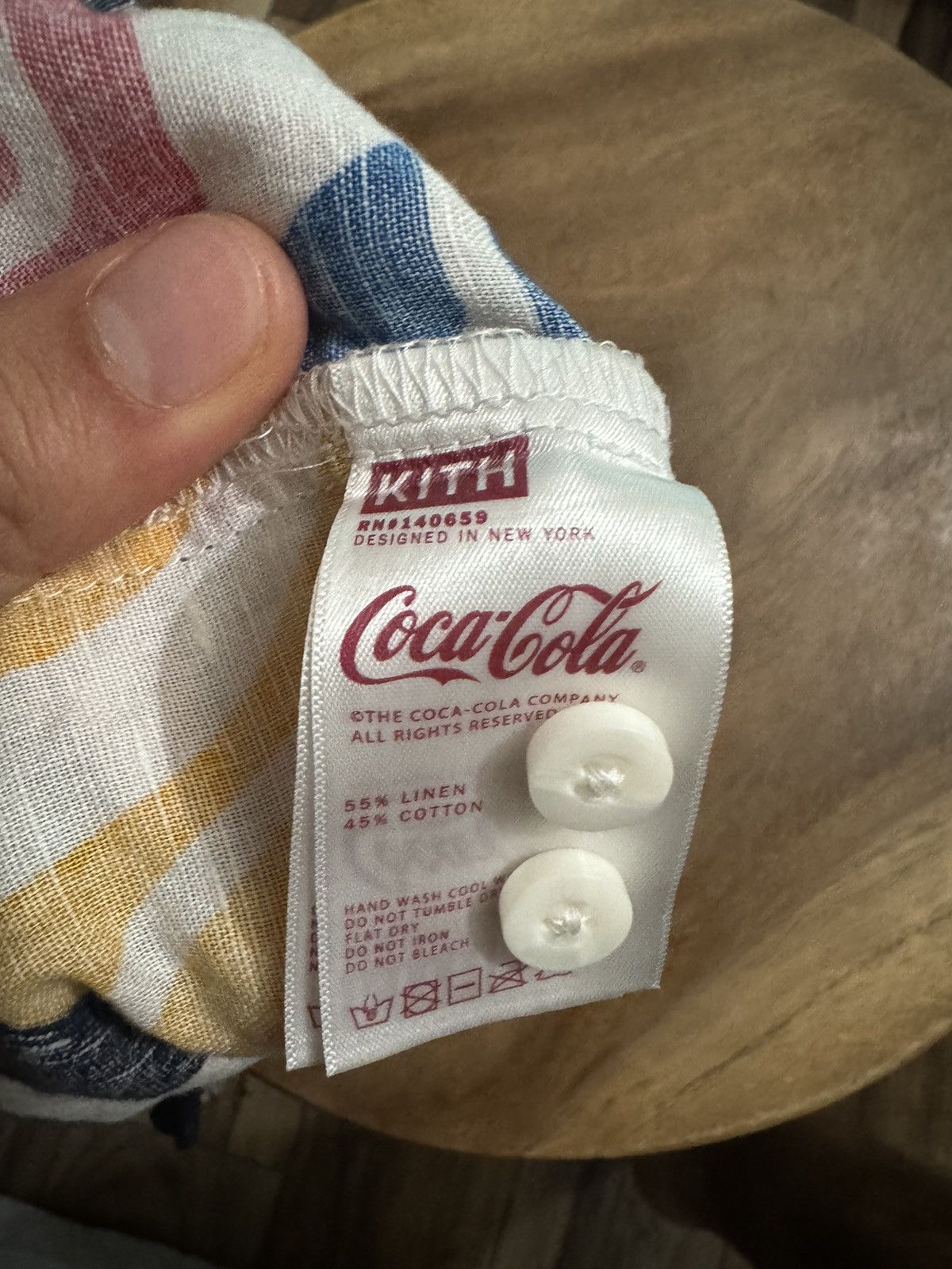 Coca Cola × Kith Kith Coca Cola Hawaiian Shirt Size US L / EU 52-54 / 3 - 6 Thumbnail