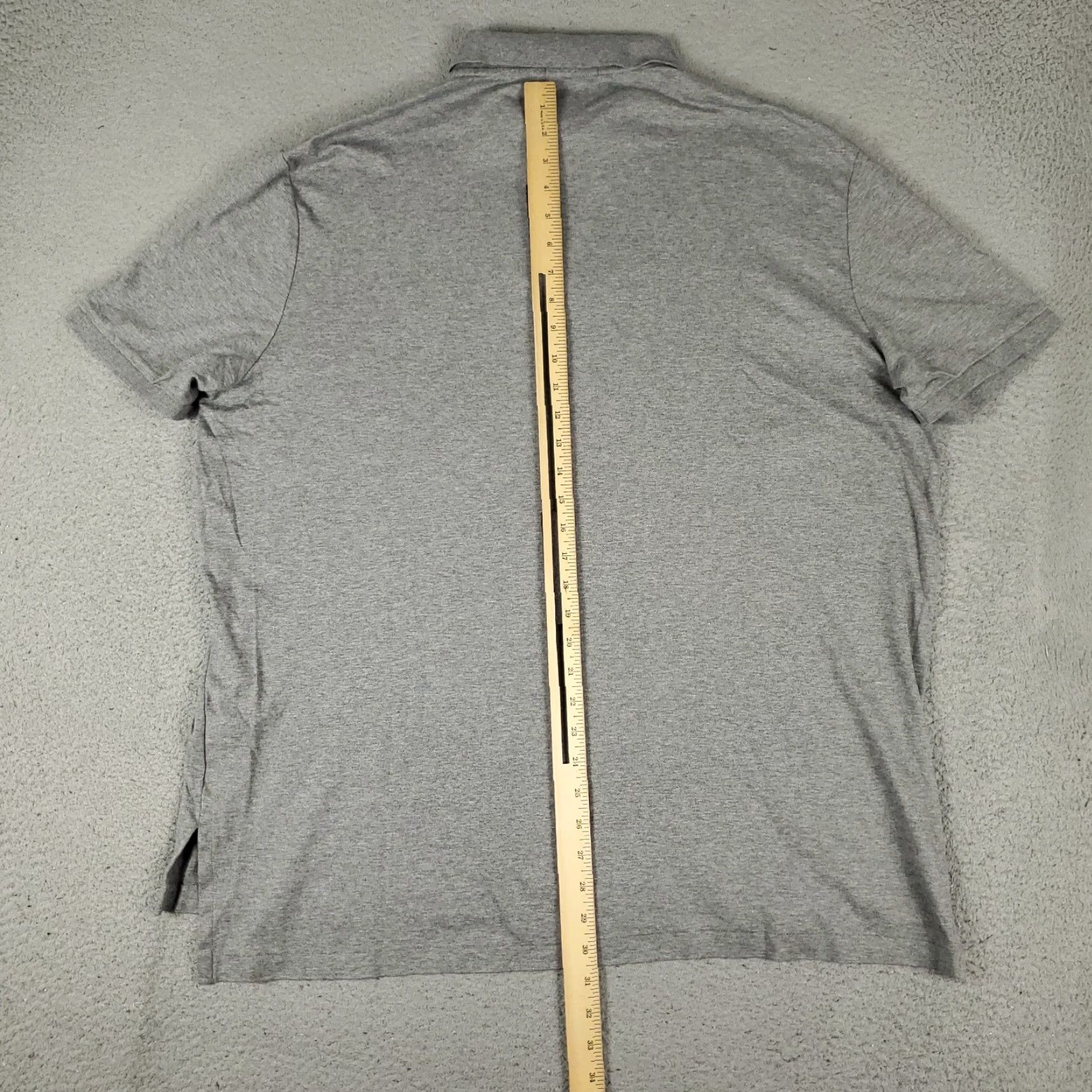 Ralph Lauren Ralph Lauren Polo Shirt Mens 2XL Gray Pima Soft Touch Pony Short Sleeve Size US XXL / EU 58 / 5 - 4 Thumbnail
