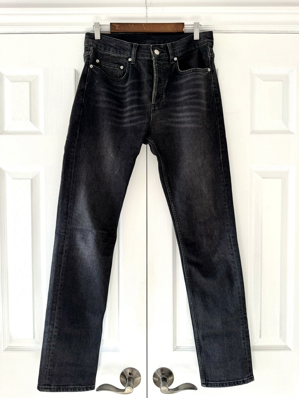 Sandro Sandro Straight Leg Denim Size US 31 - 1 Thumbnail